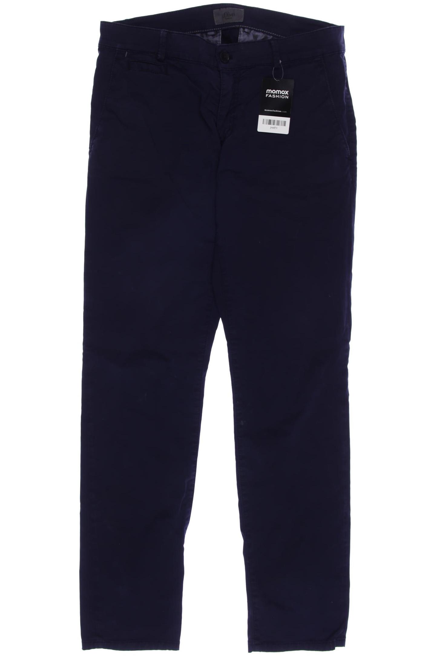 

s.Oliver Selection Herren Stoffhose, marineblau