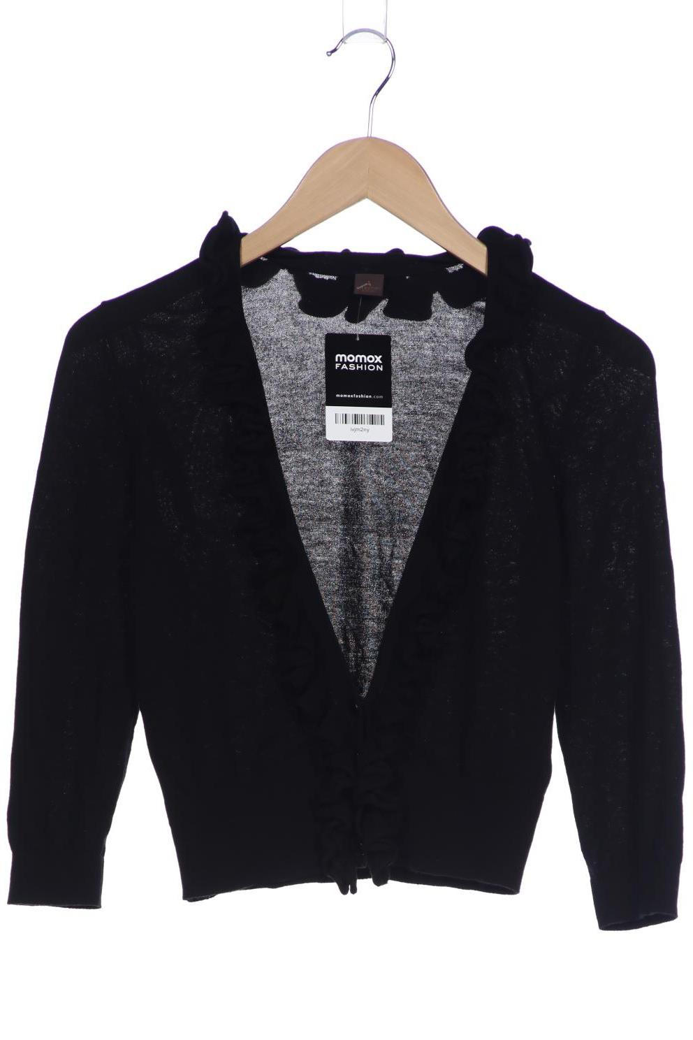 

s.Oliver Selection Damen Strickjacke, schwarz, Gr. 34