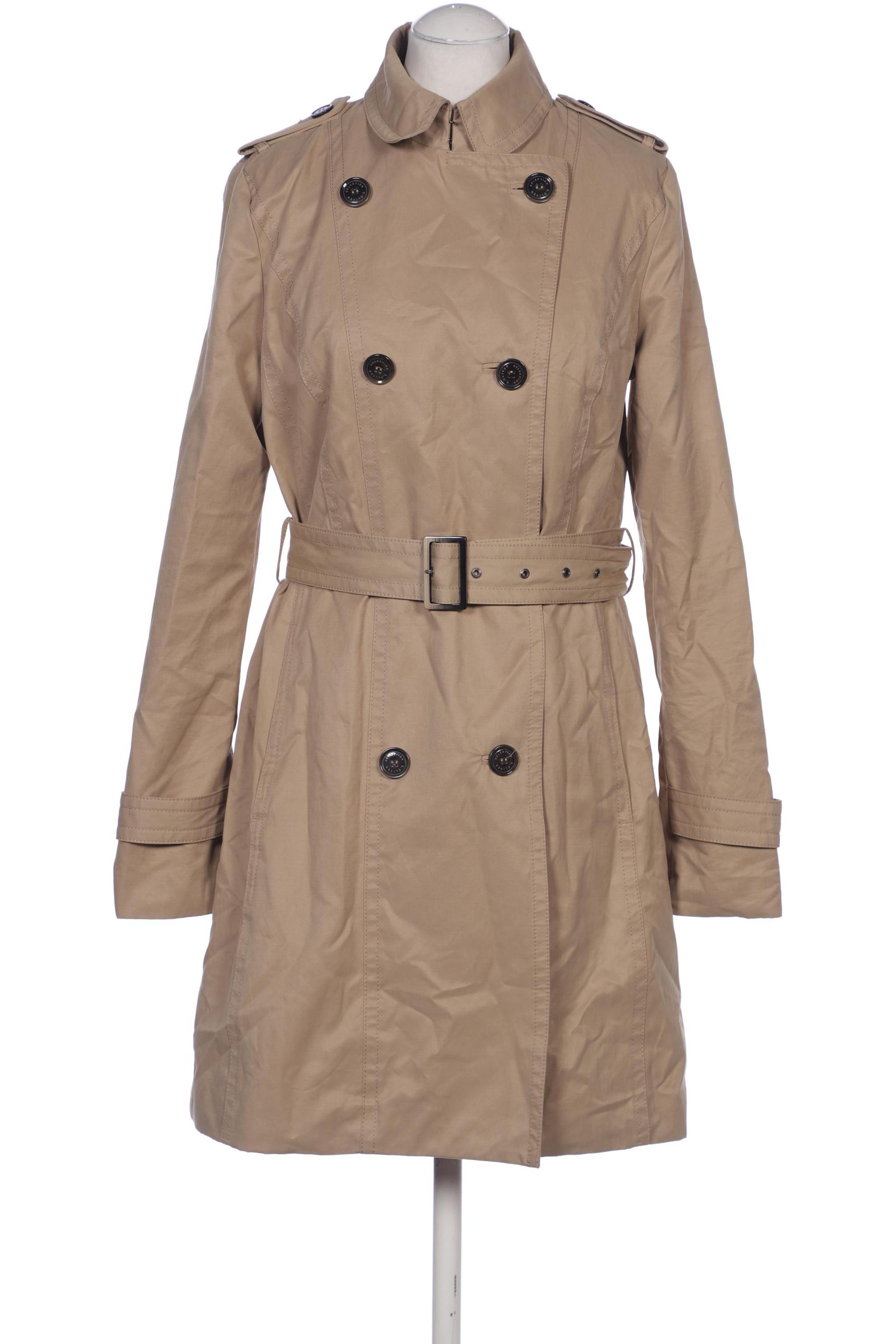 

s.Oliver Selection Damen Mantel, beige, Gr. 38
