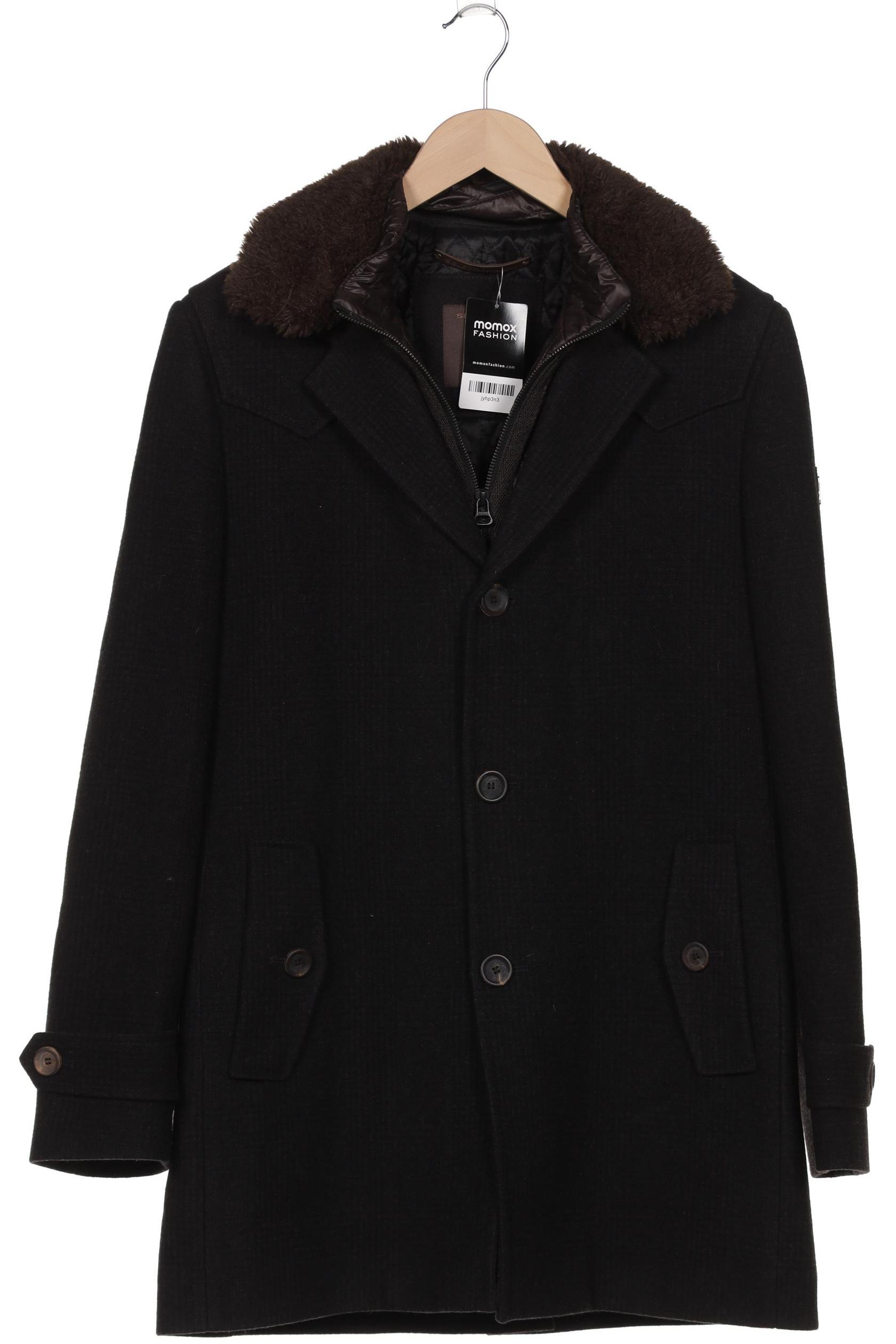 

s.Oliver Selection Herren Mantel, schwarz, Gr. 50