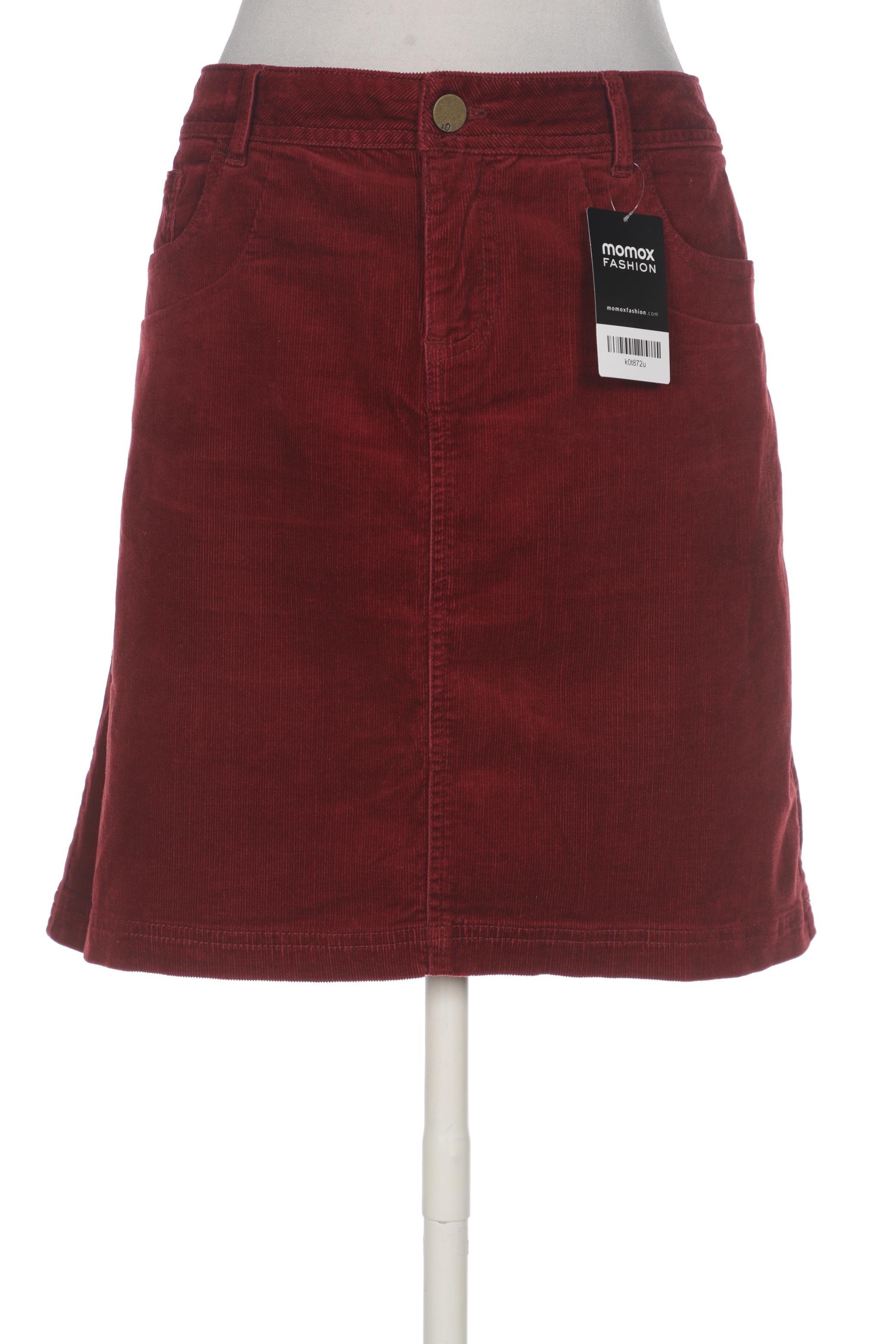 

s.Oliver Selection Damen Rock, bordeaux, Gr. 40