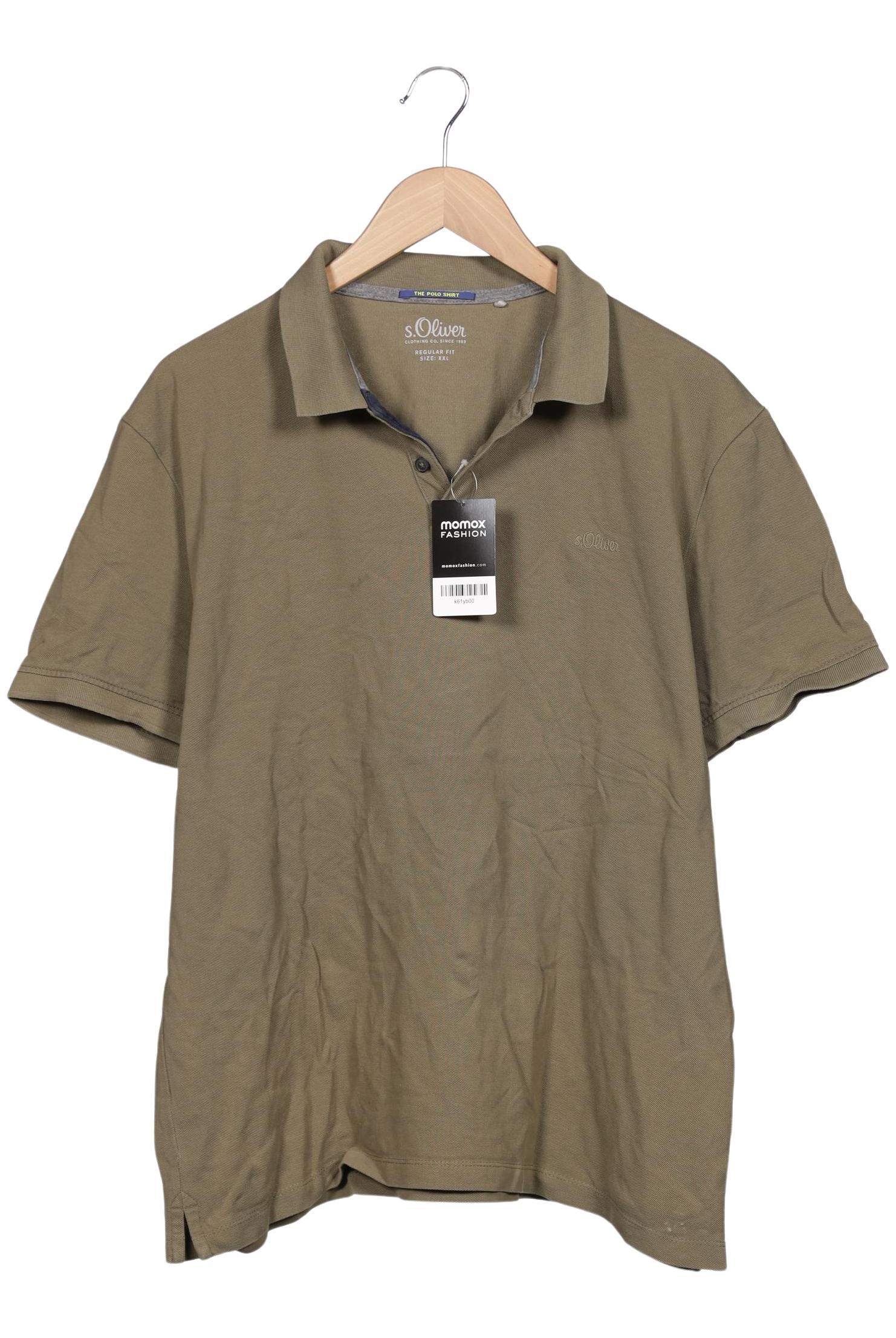 

s.Oliver Selection Herren Poloshirt, grün, Gr. 56
