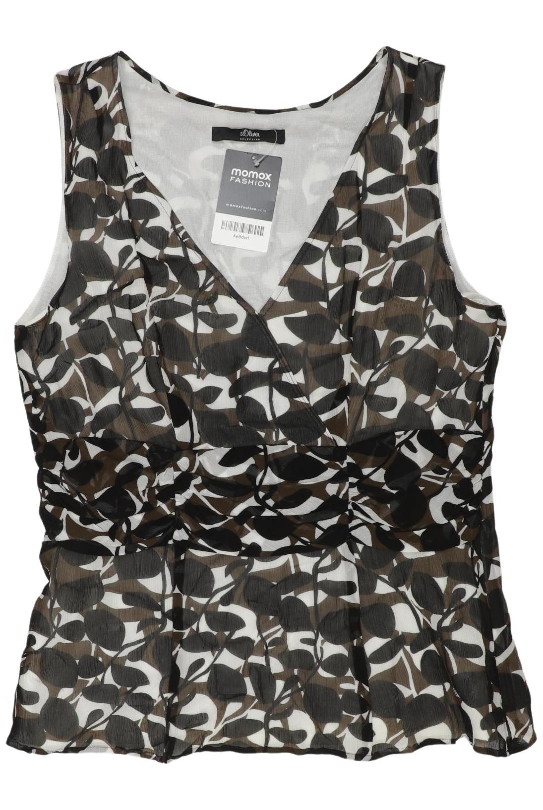 

s.Oliver Selection Damen Top, braun, Gr. 42