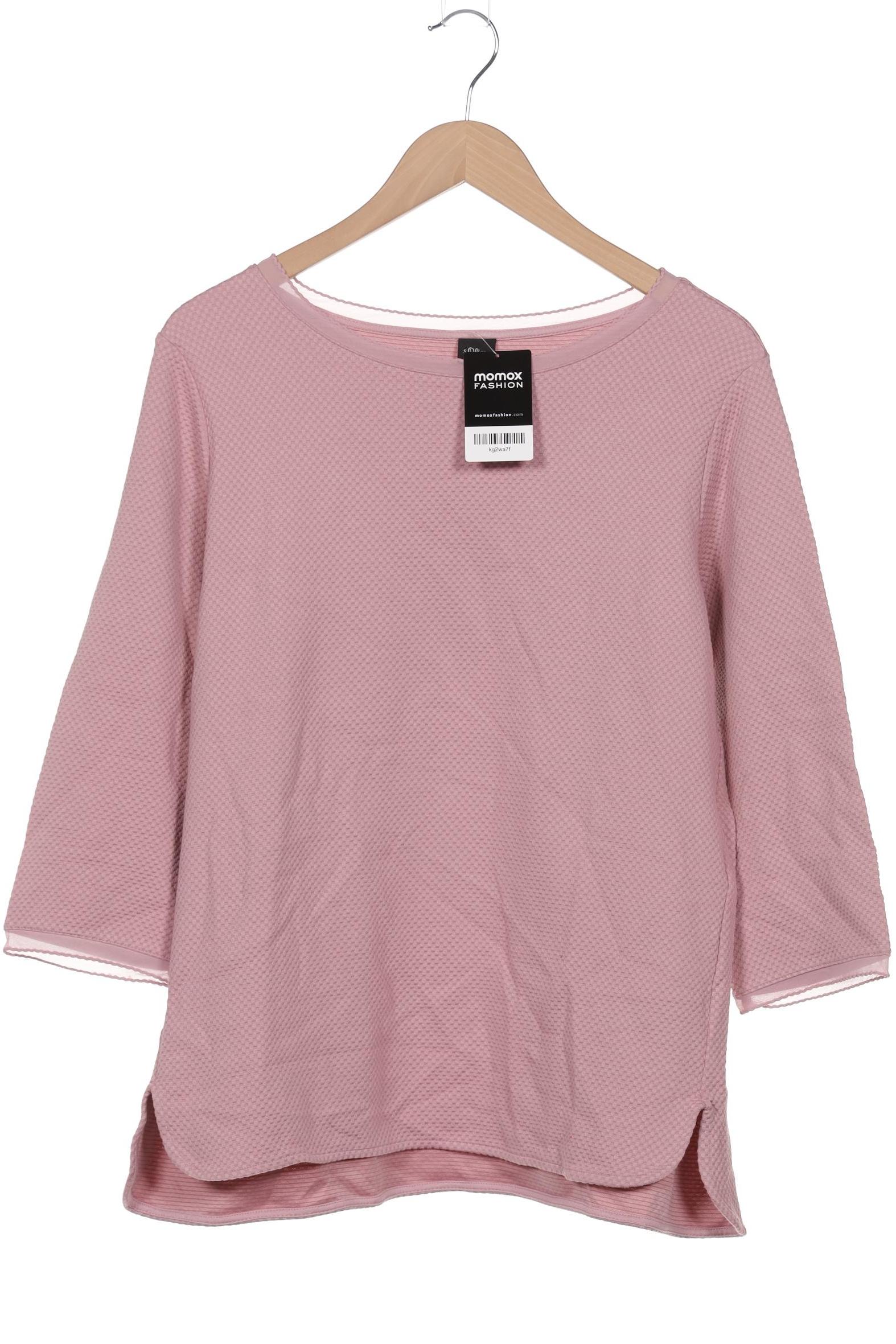 

s.Oliver Selection Damen Langarmshirt, pink, Gr. 44
