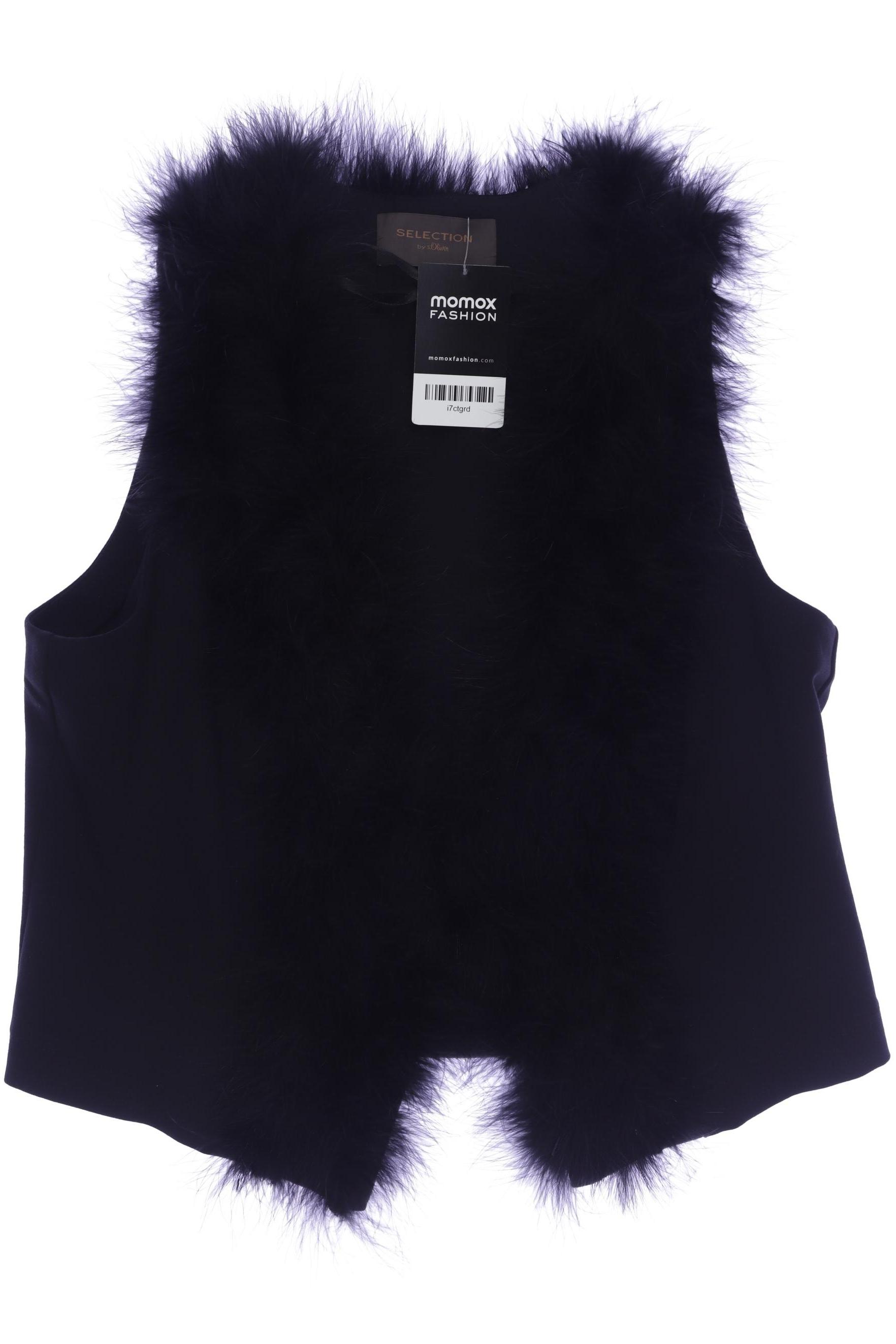 

s.Oliver Selection Damen Weste, schwarz, Gr. 42