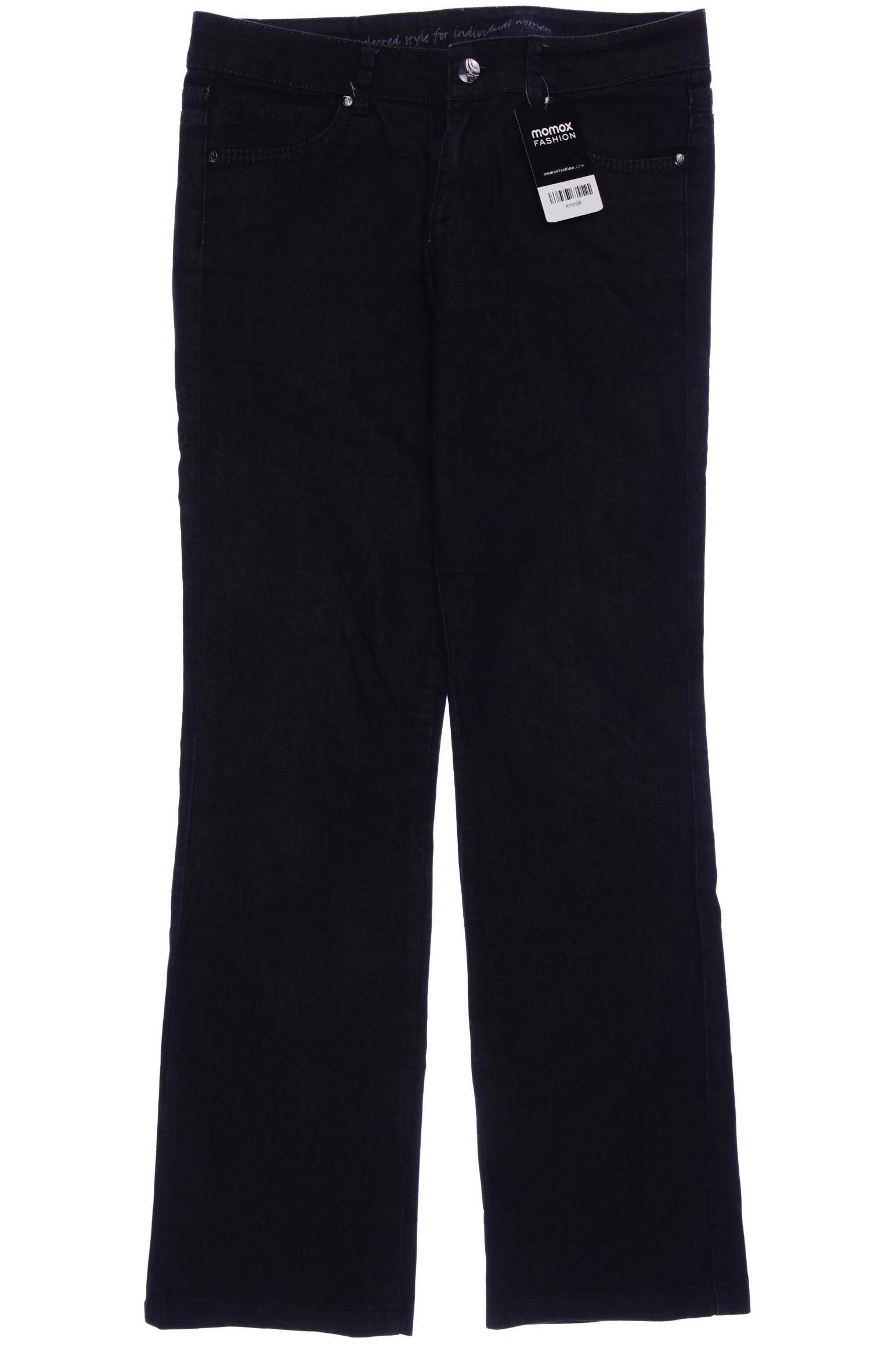 

s.Oliver Selection Damen Jeans, schwarz
