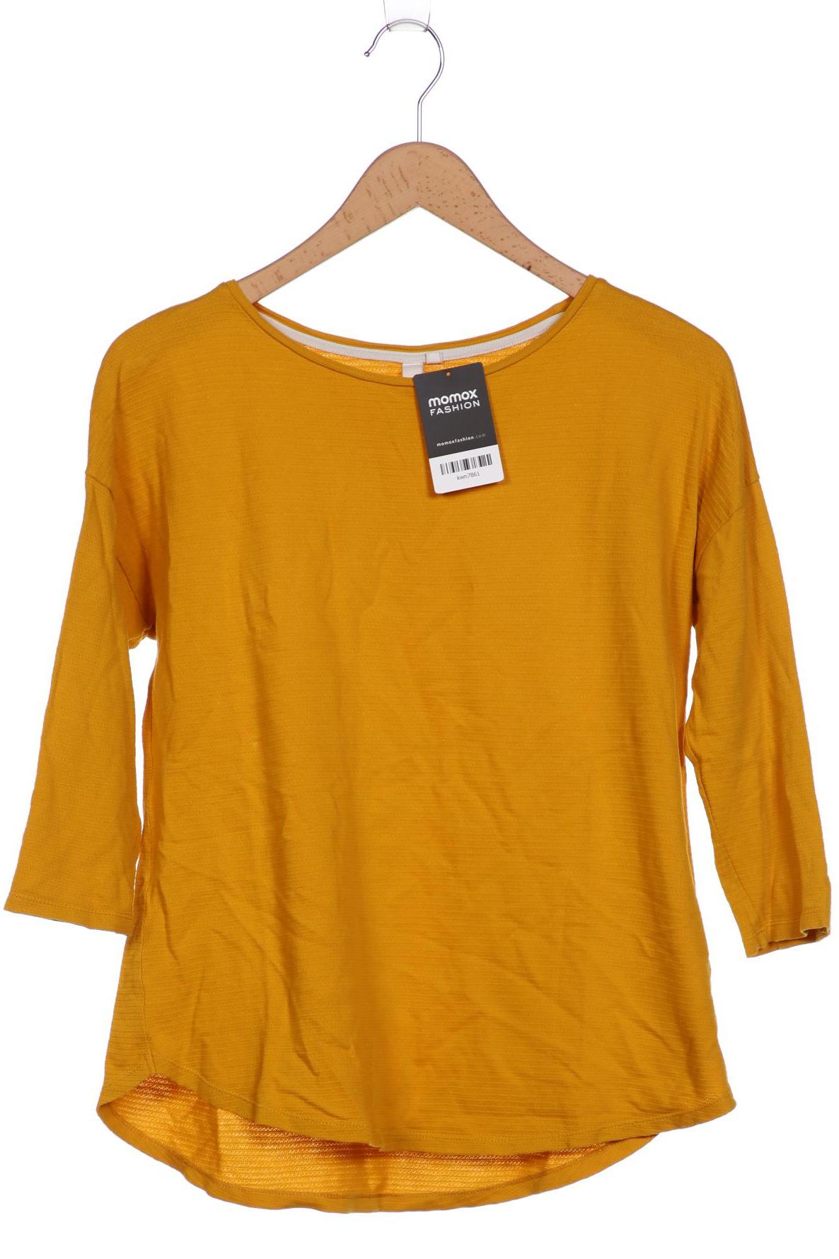 

s.Oliver Selection Damen Langarmshirt, gelb