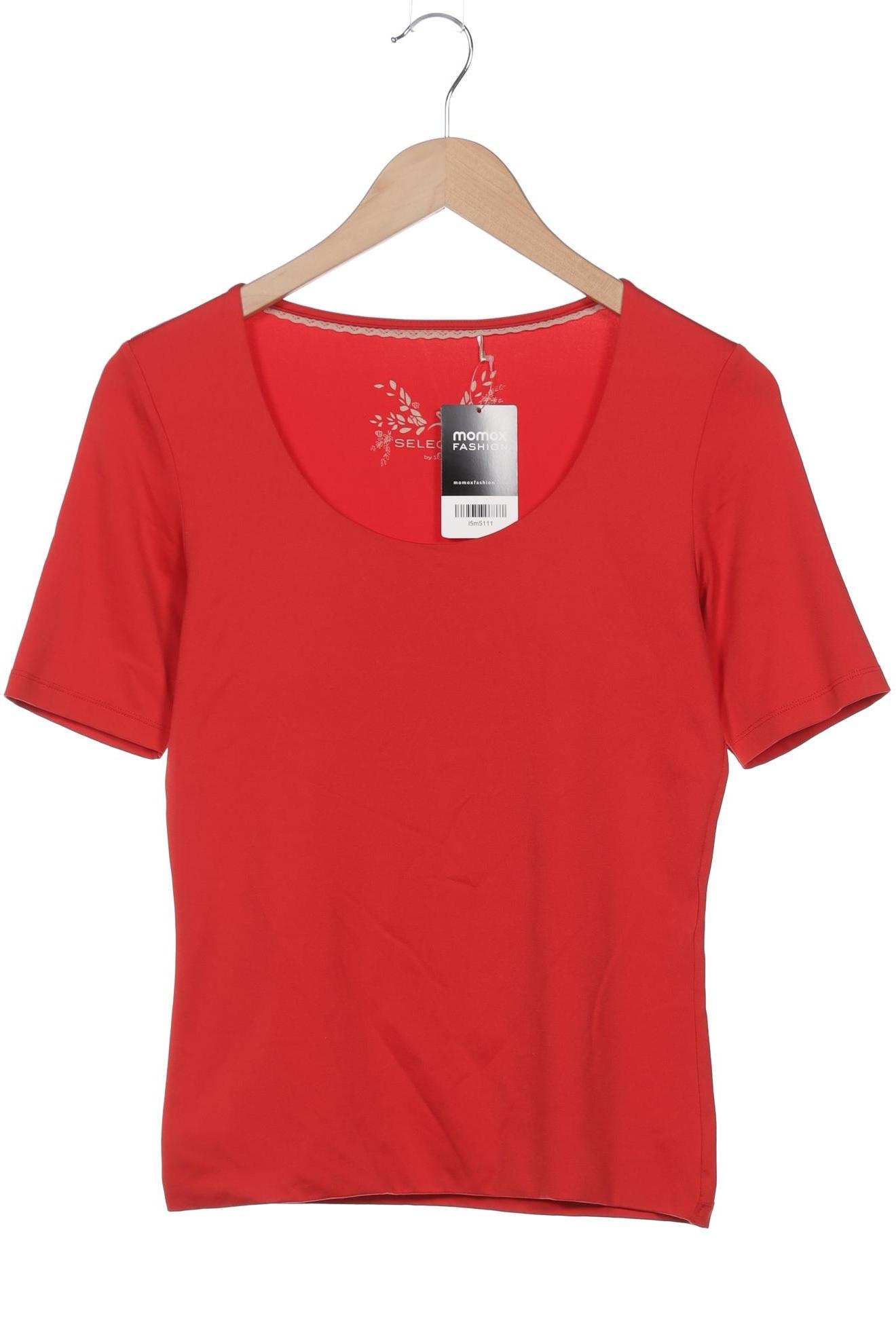 

s.Oliver Selection Damen T-Shirt, rot, Gr. 36