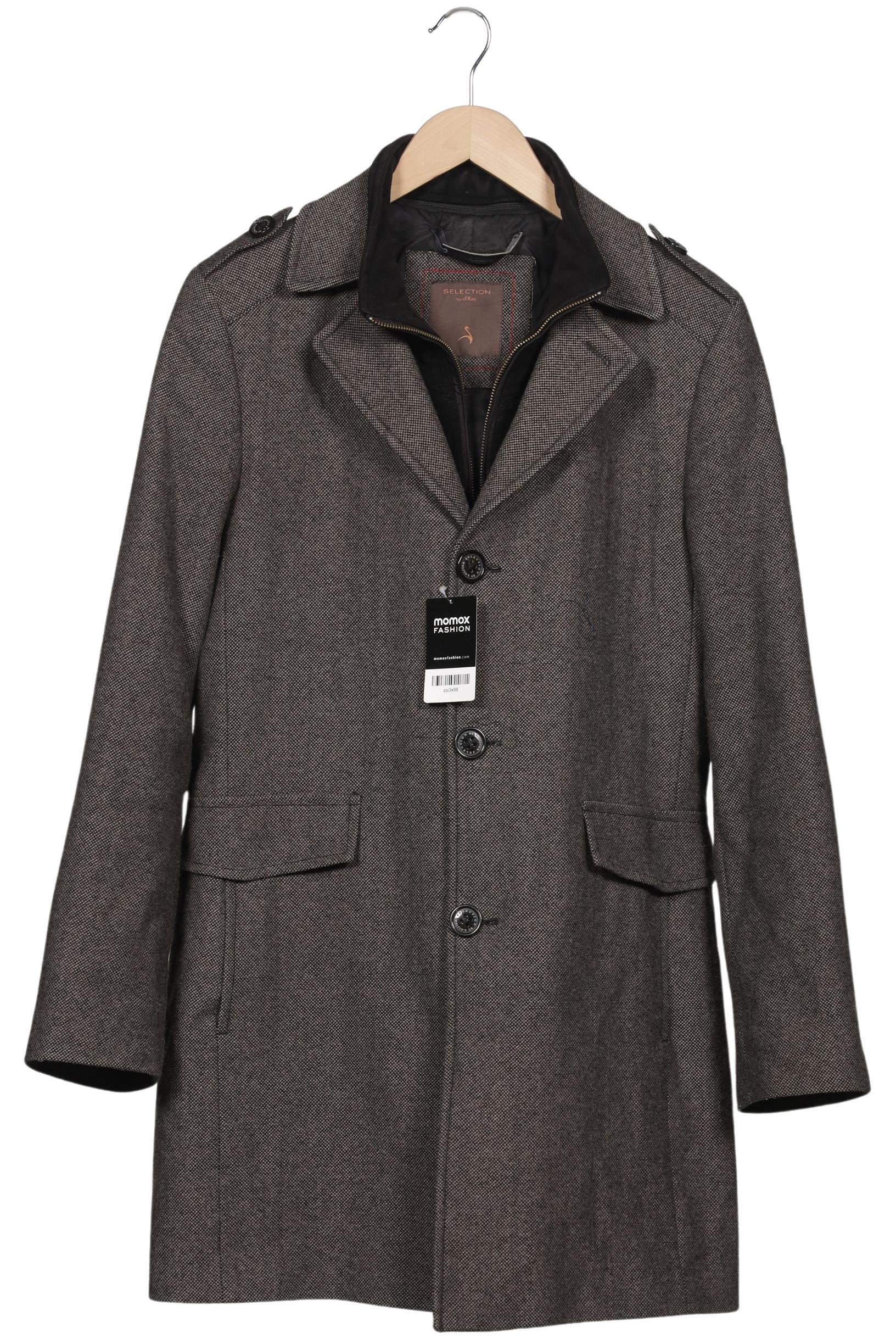 

s.Oliver Selection Herren Mantel, beige, Gr. 48