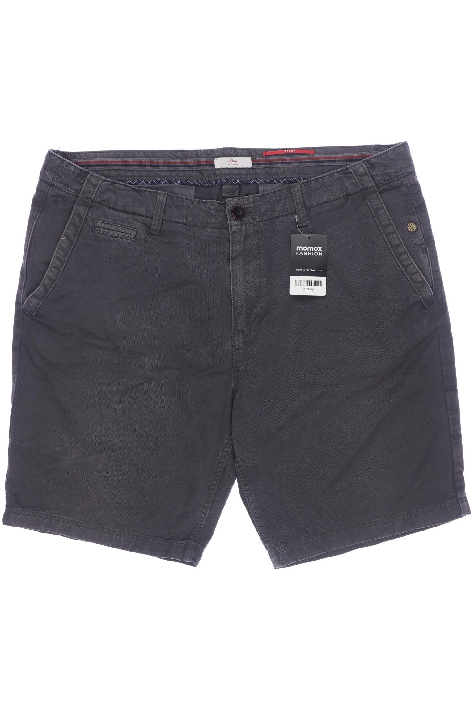 

s.Oliver Selection Herren Shorts, grau, Gr. 38