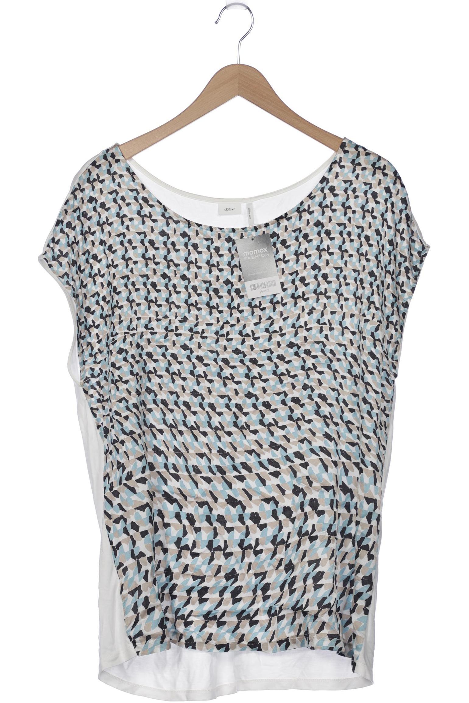 

s.Oliver Selection Damen T-Shirt, weiß