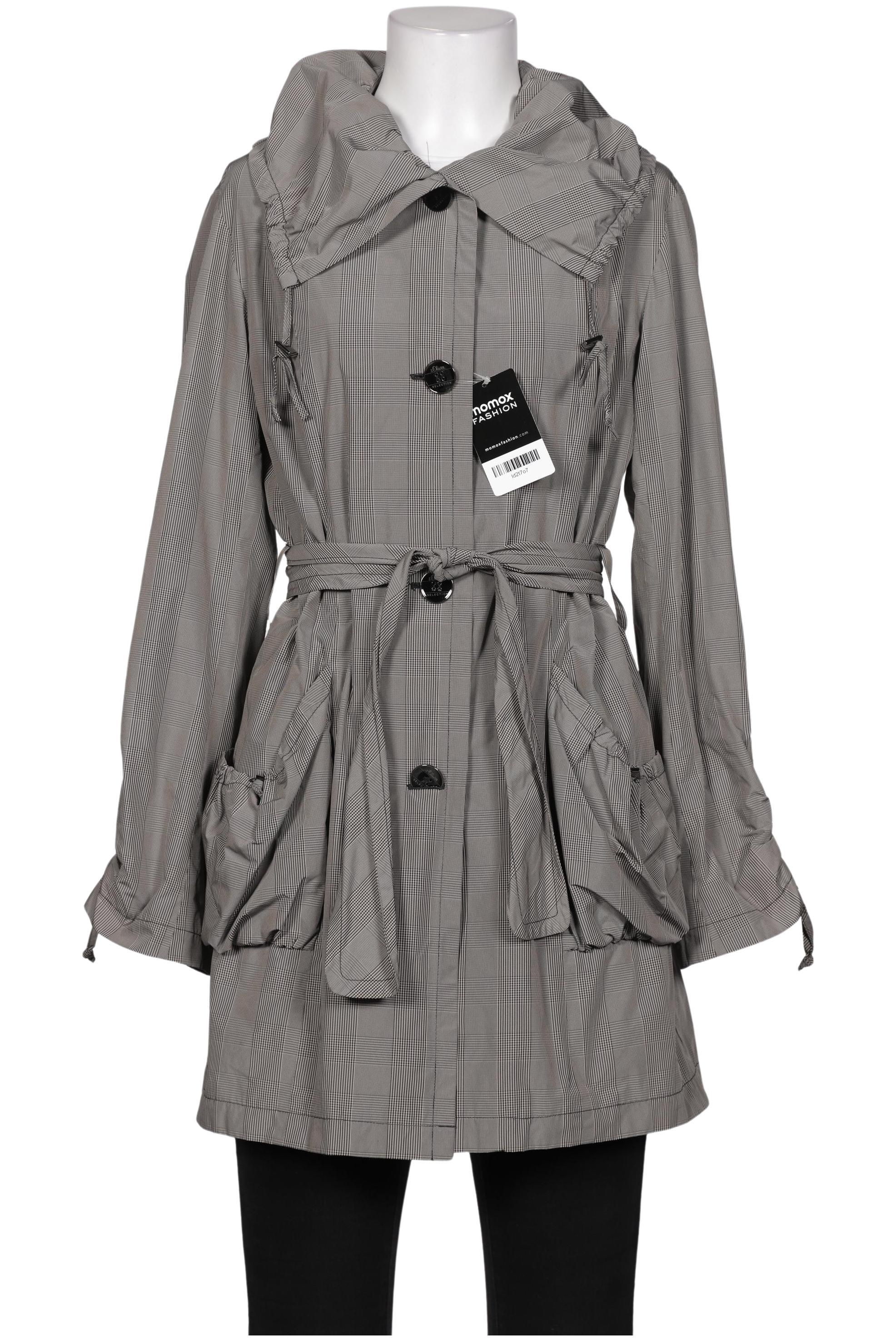 

s.Oliver Selection Damen Mantel, grau, Gr. 36