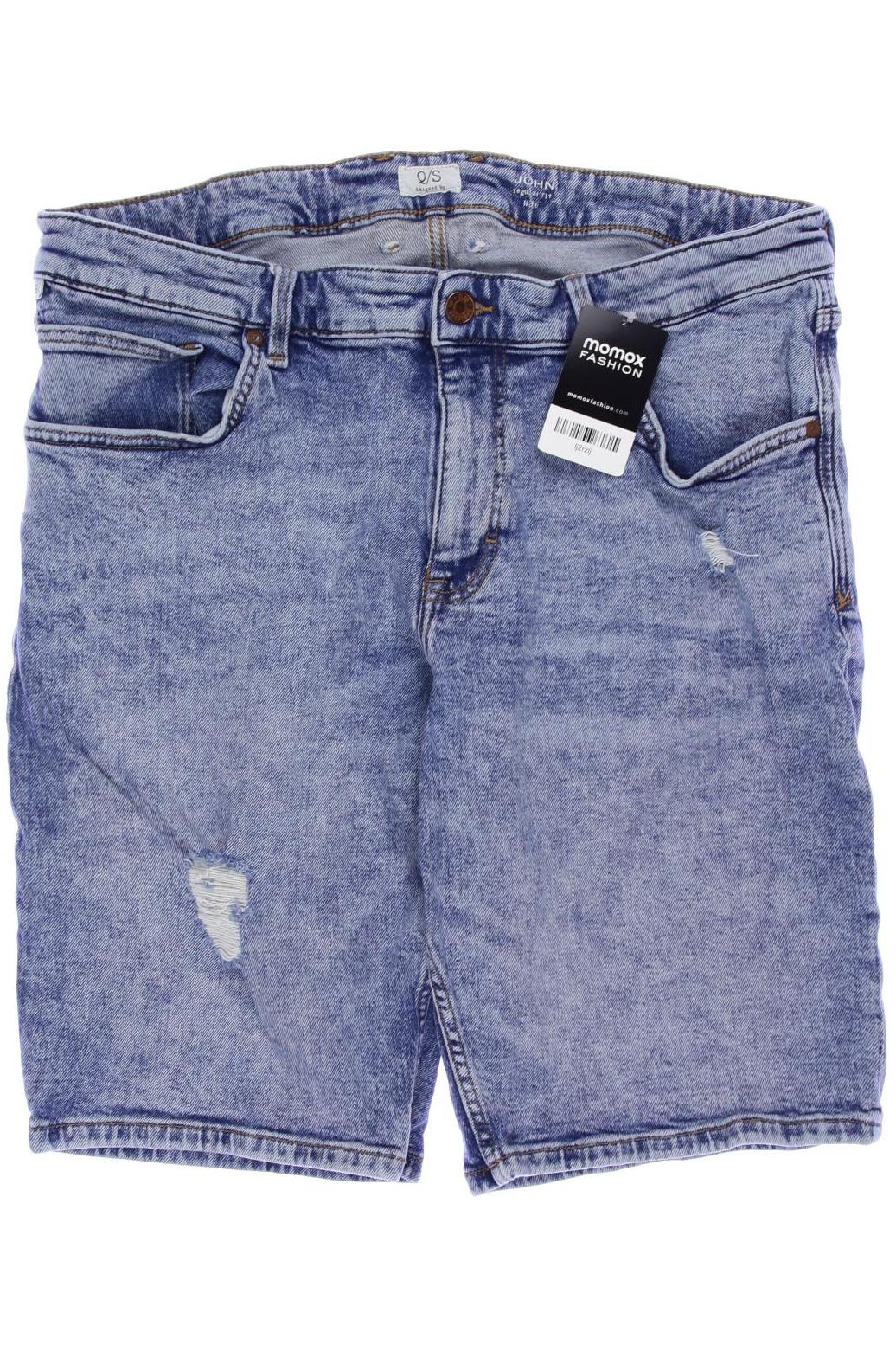 

s.Oliver Selection Herren Shorts, blau, Gr. 36