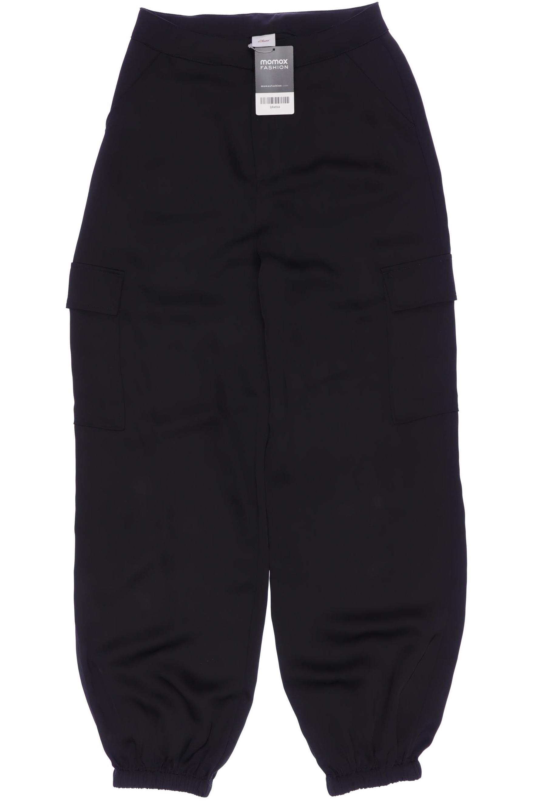 

s.Oliver Selection Damen Stoffhose, schwarz, Gr. 164