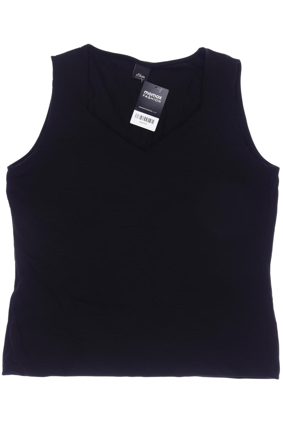 

s.Oliver Selection Damen Top, schwarz