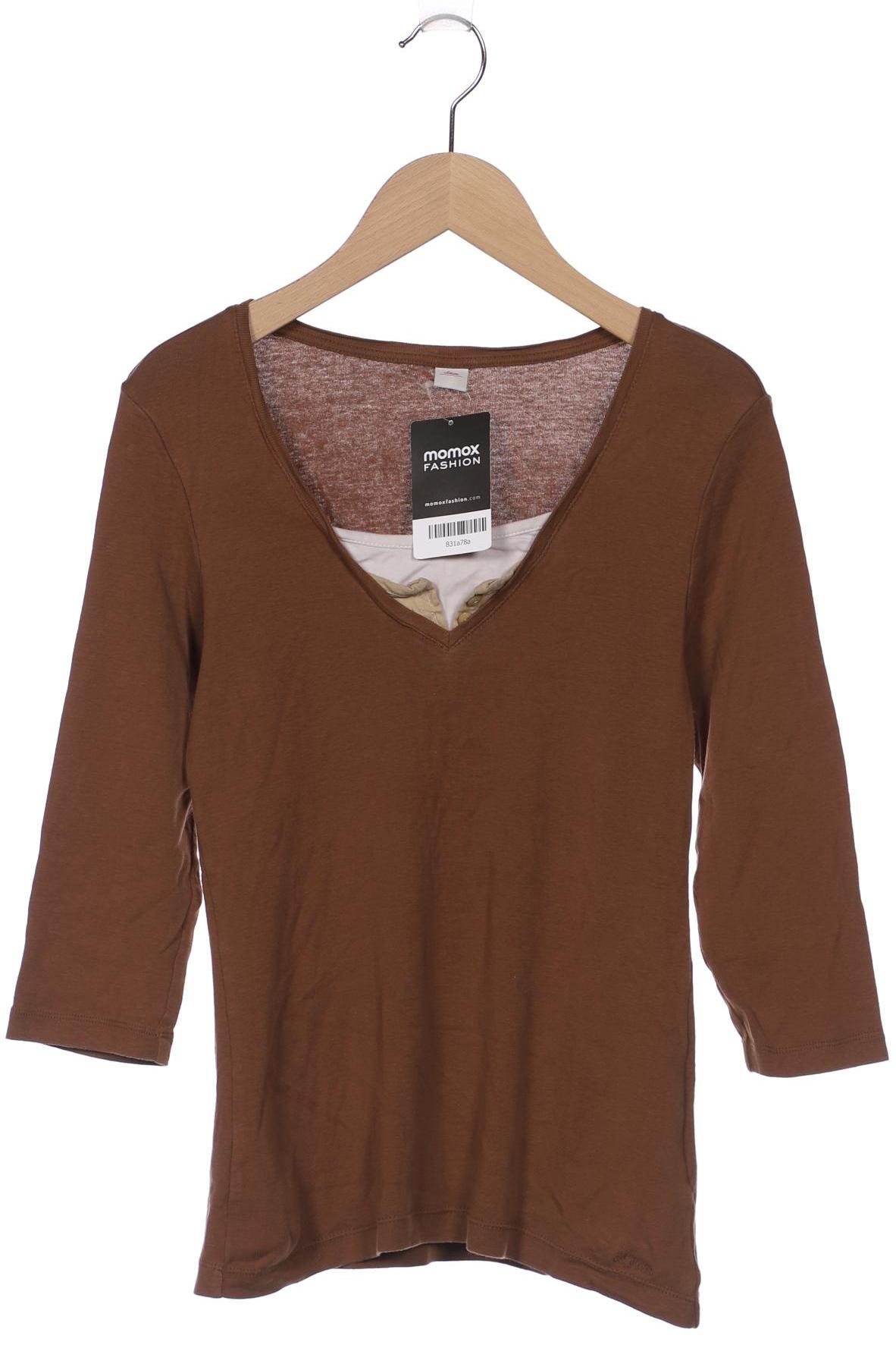 

s.Oliver Selection Damen Langarmshirt, braun