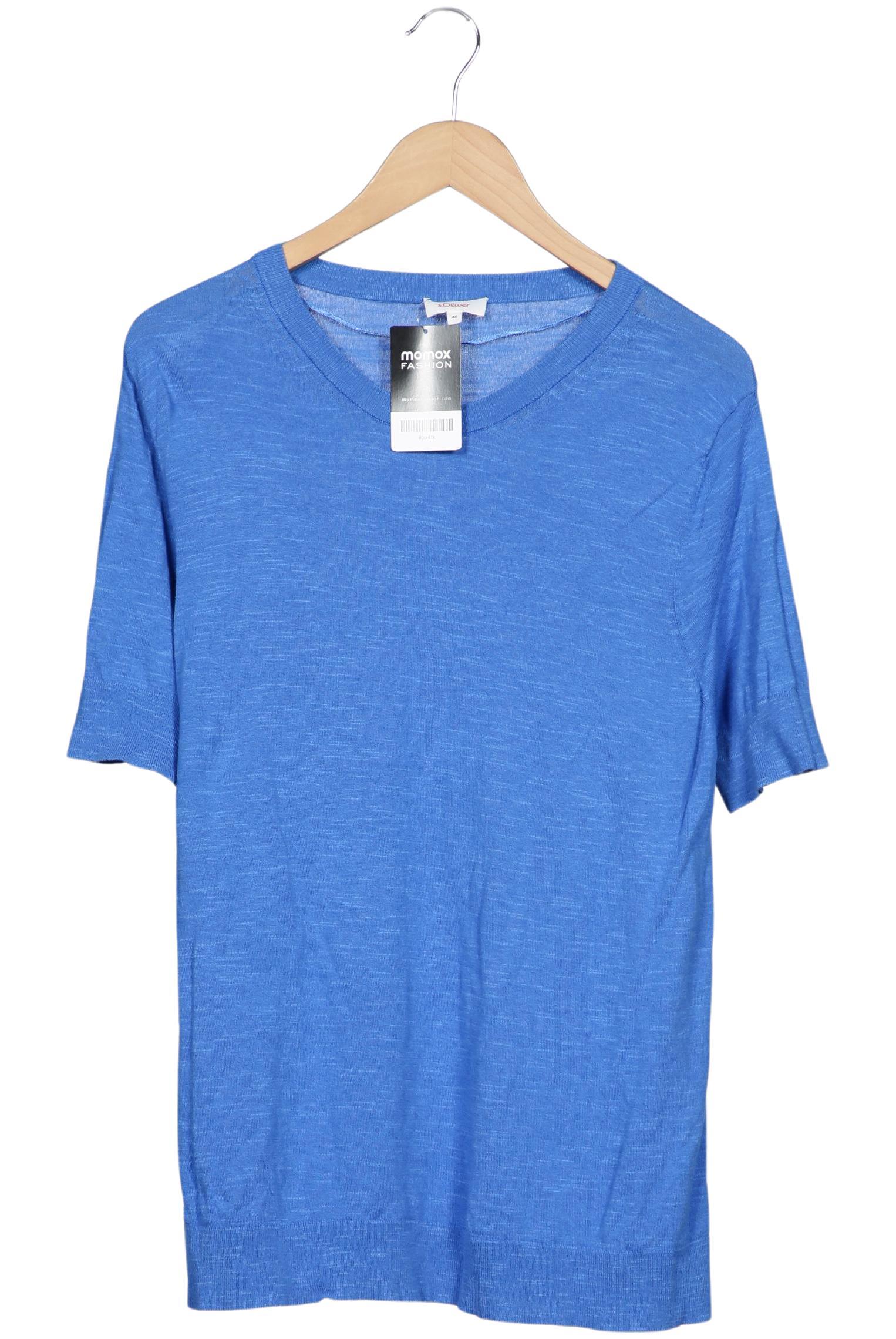 

s.Oliver Selection Damen Pullover, blau, Gr. 46