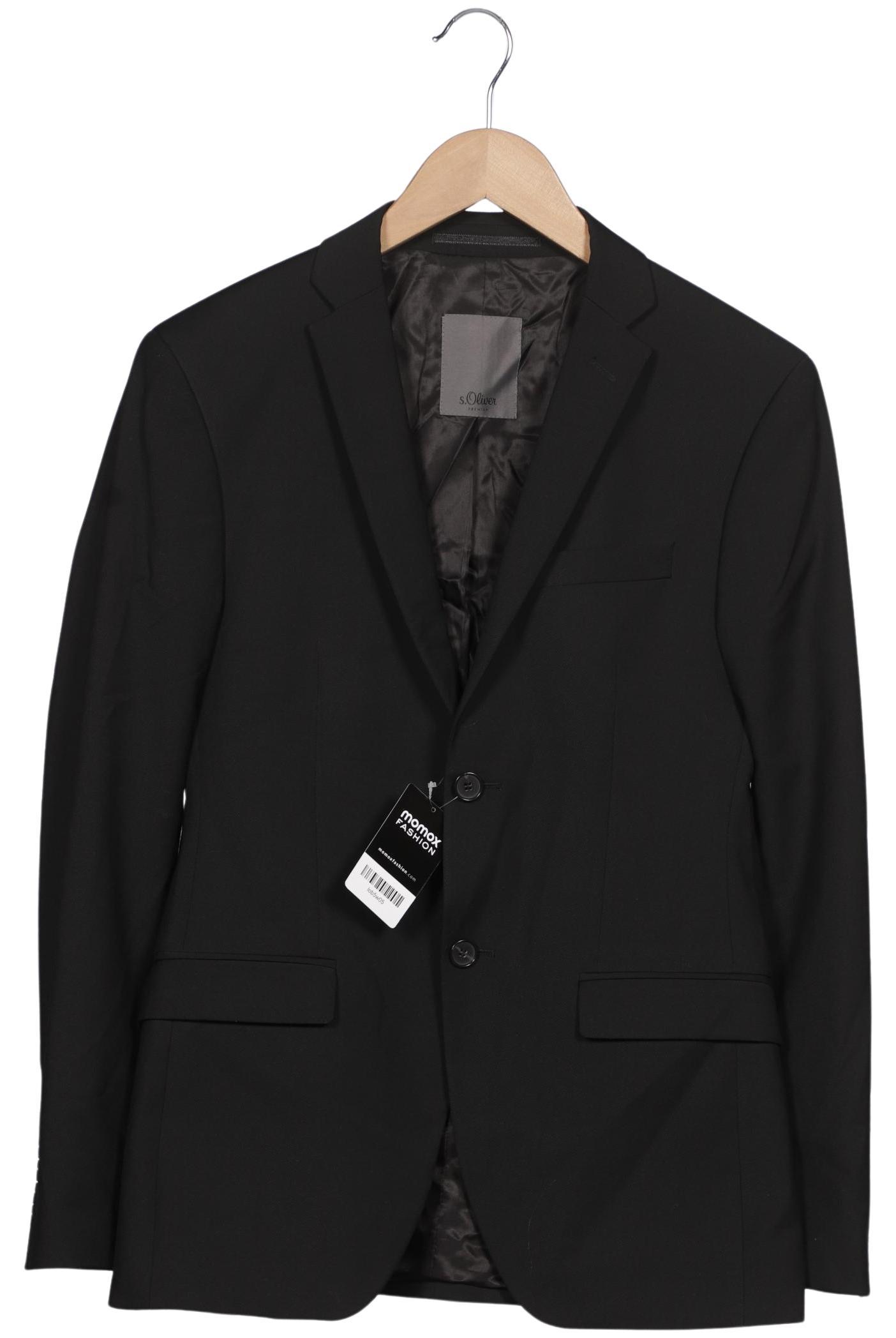 

s.Oliver Selection Herren Sakko, schwarz, Gr. 44