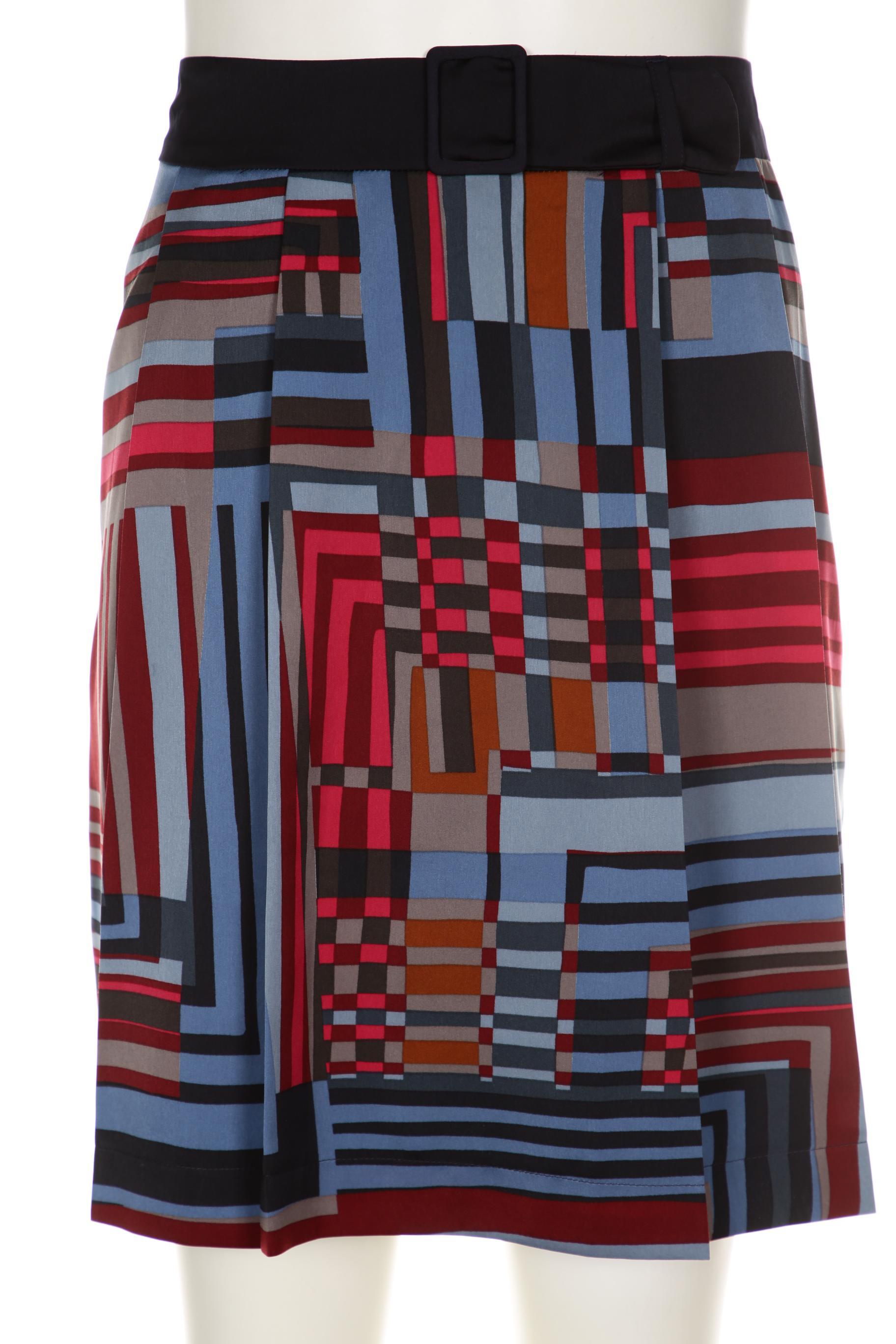 

s.Oliver Selection Damen Rock, mehrfarbig, Gr. 34