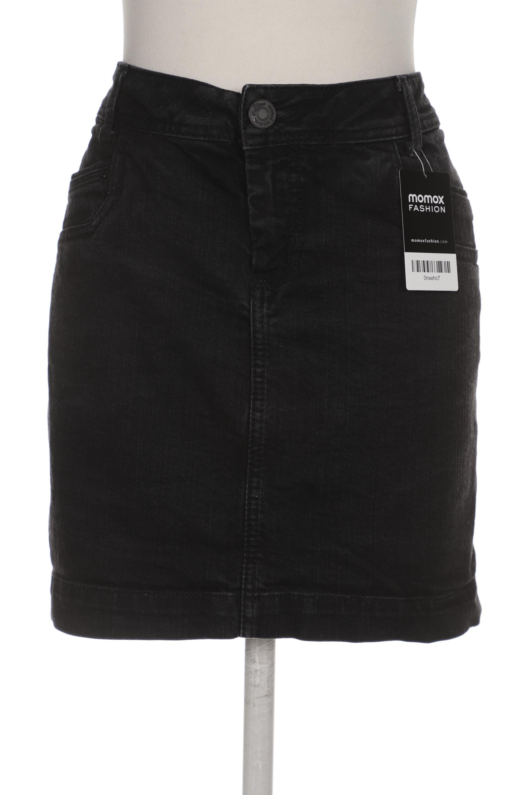 

s.Oliver Selection Damen Rock, schwarz, Gr. 40