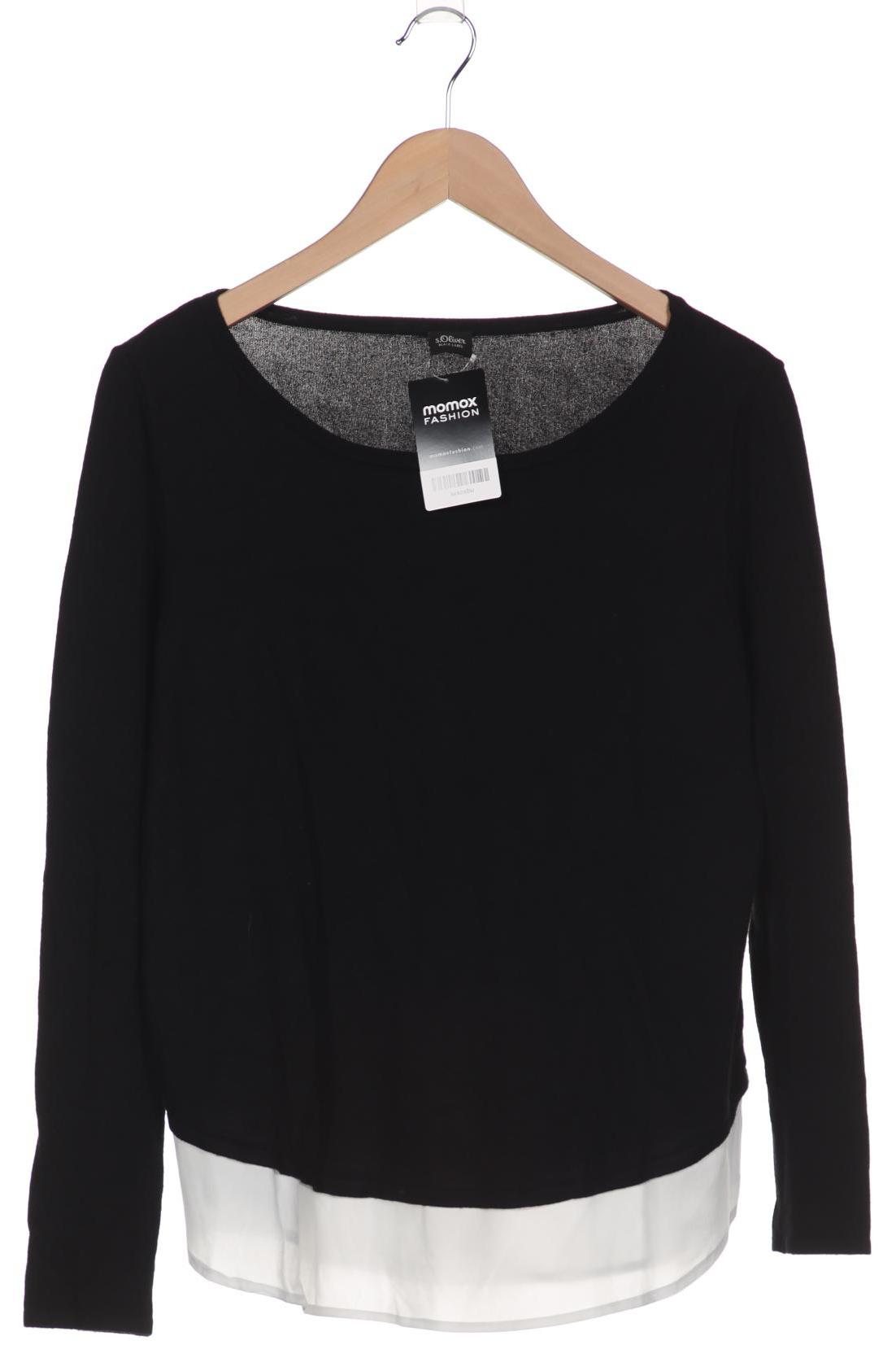 

s.Oliver Selection Damen Pullover, schwarz