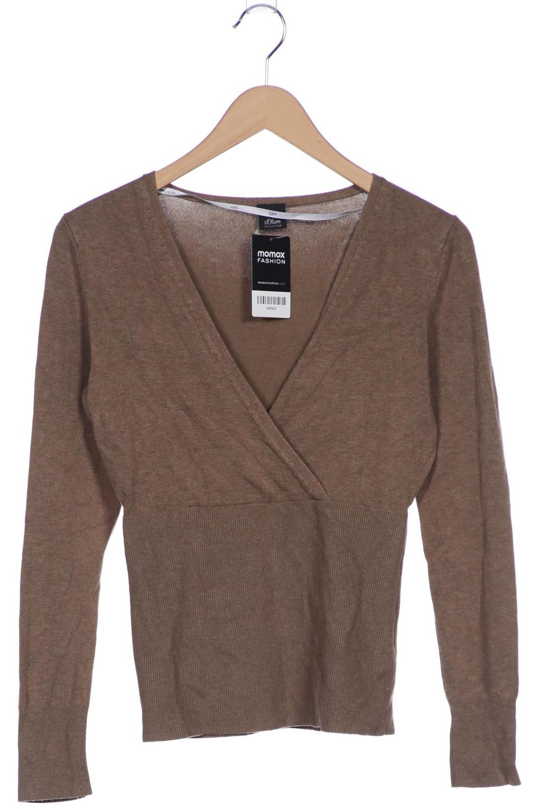 

s.Oliver Selection Damen Pullover, braun, Gr. 36