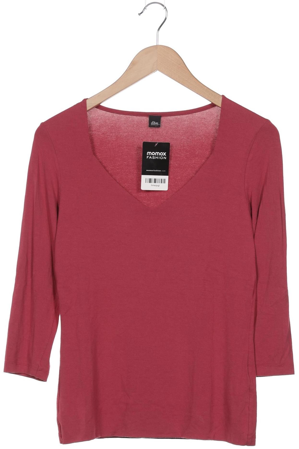 

s.Oliver Selection Damen Langarmshirt, pink, Gr. 38