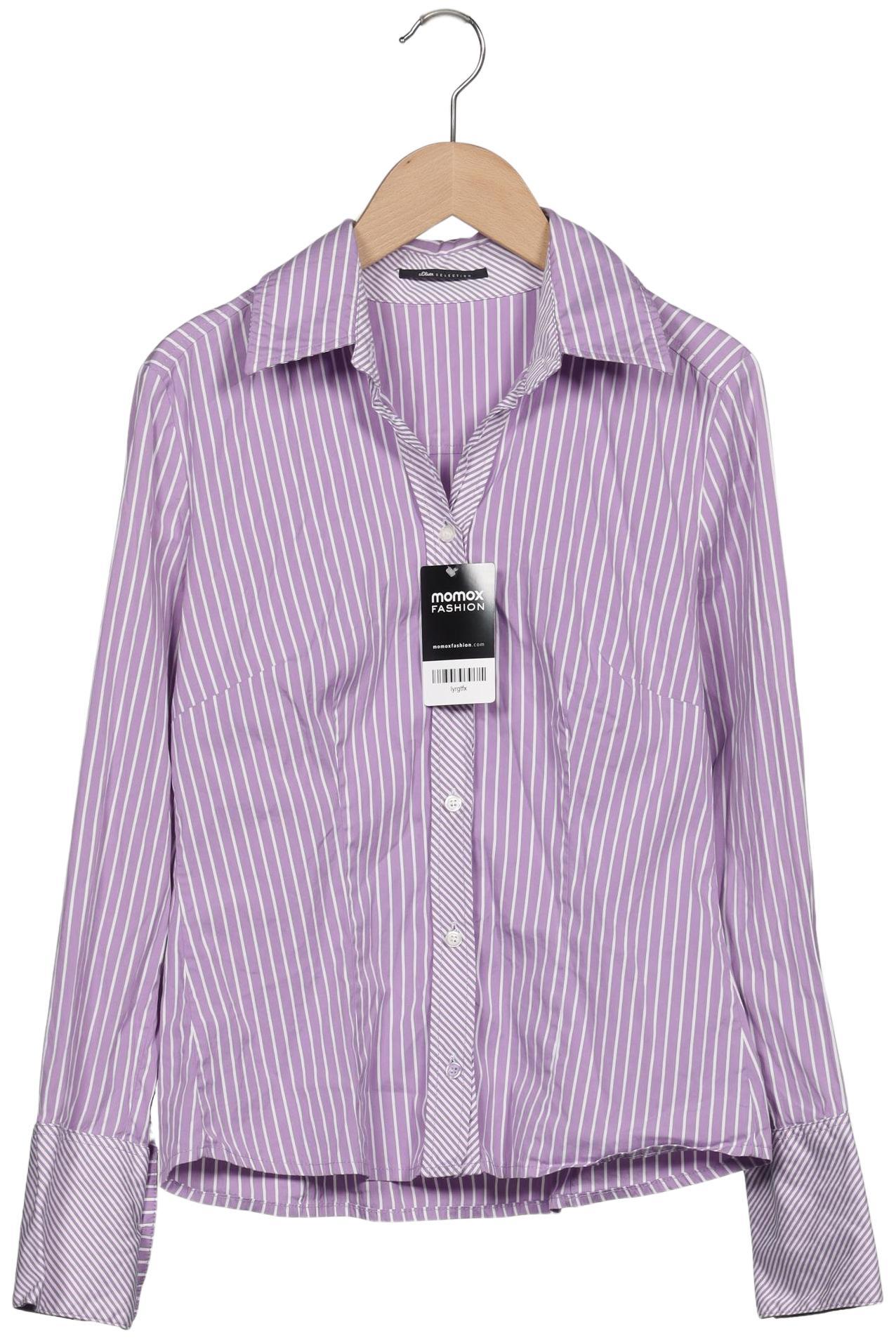 

s.Oliver Selection Damen Bluse, flieder, Gr. 36