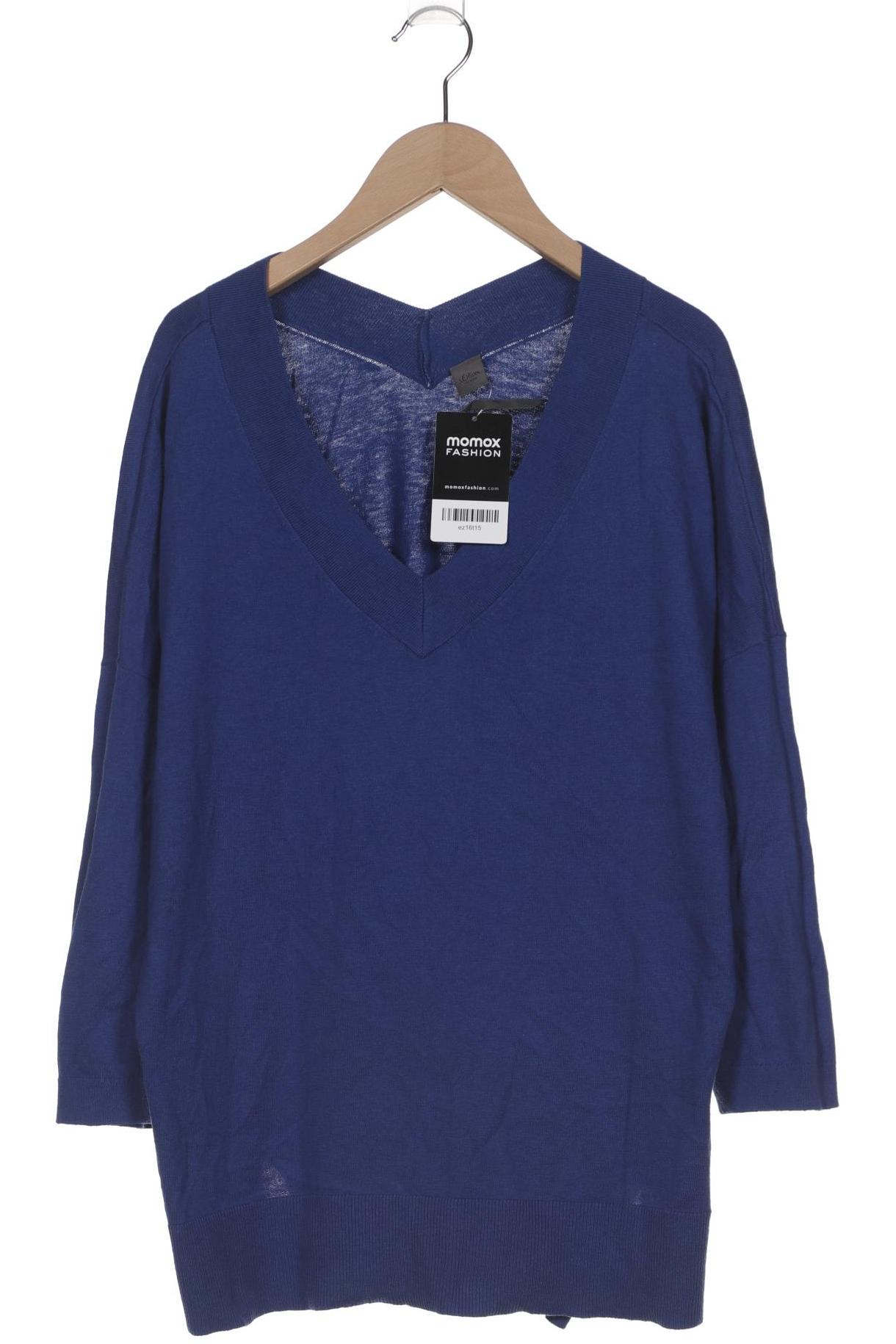 

s.Oliver Selection Damen Pullover, marineblau, Gr. 44