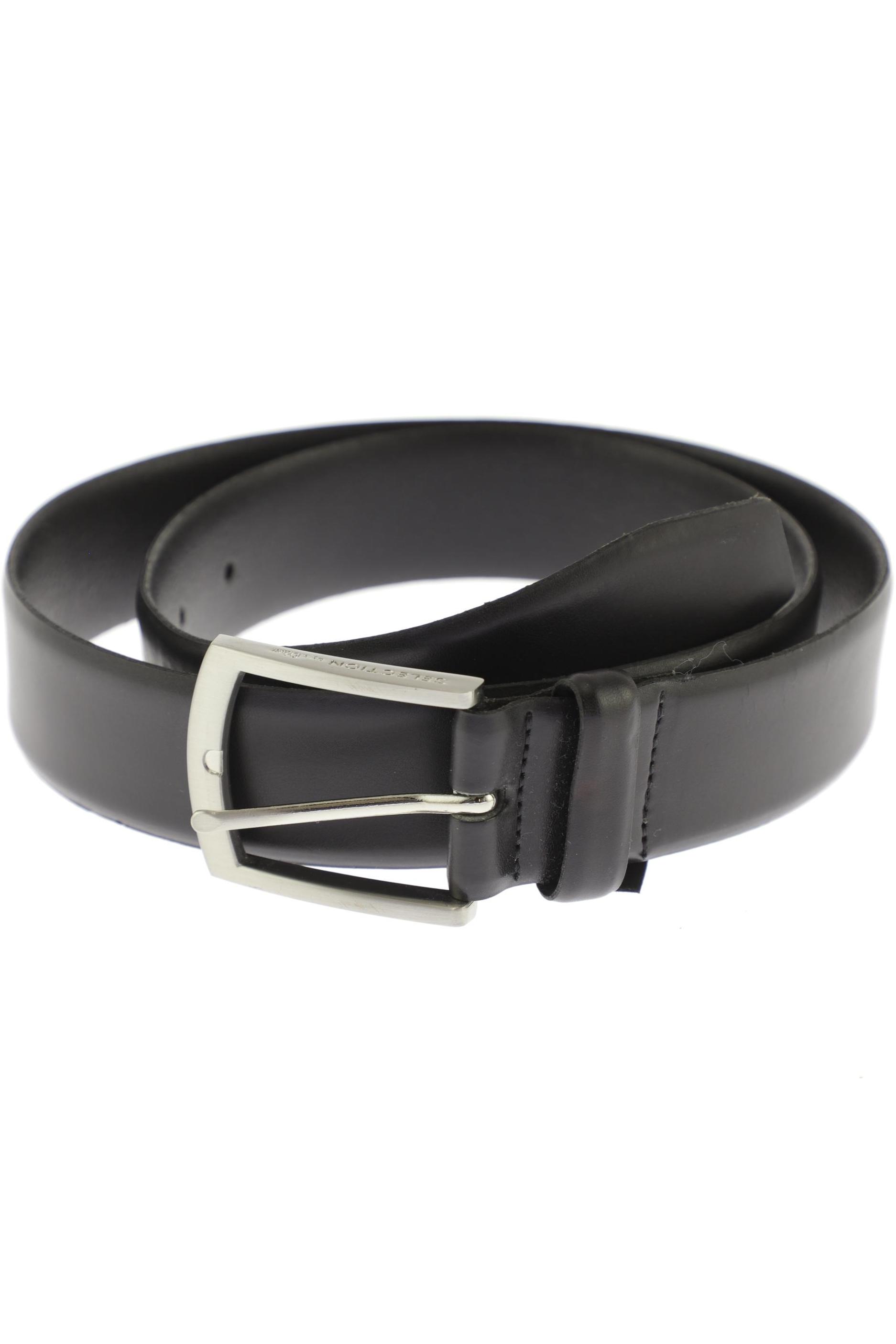 

s.Oliver Selection Herren Gürtel, schwarz, Gr. 85