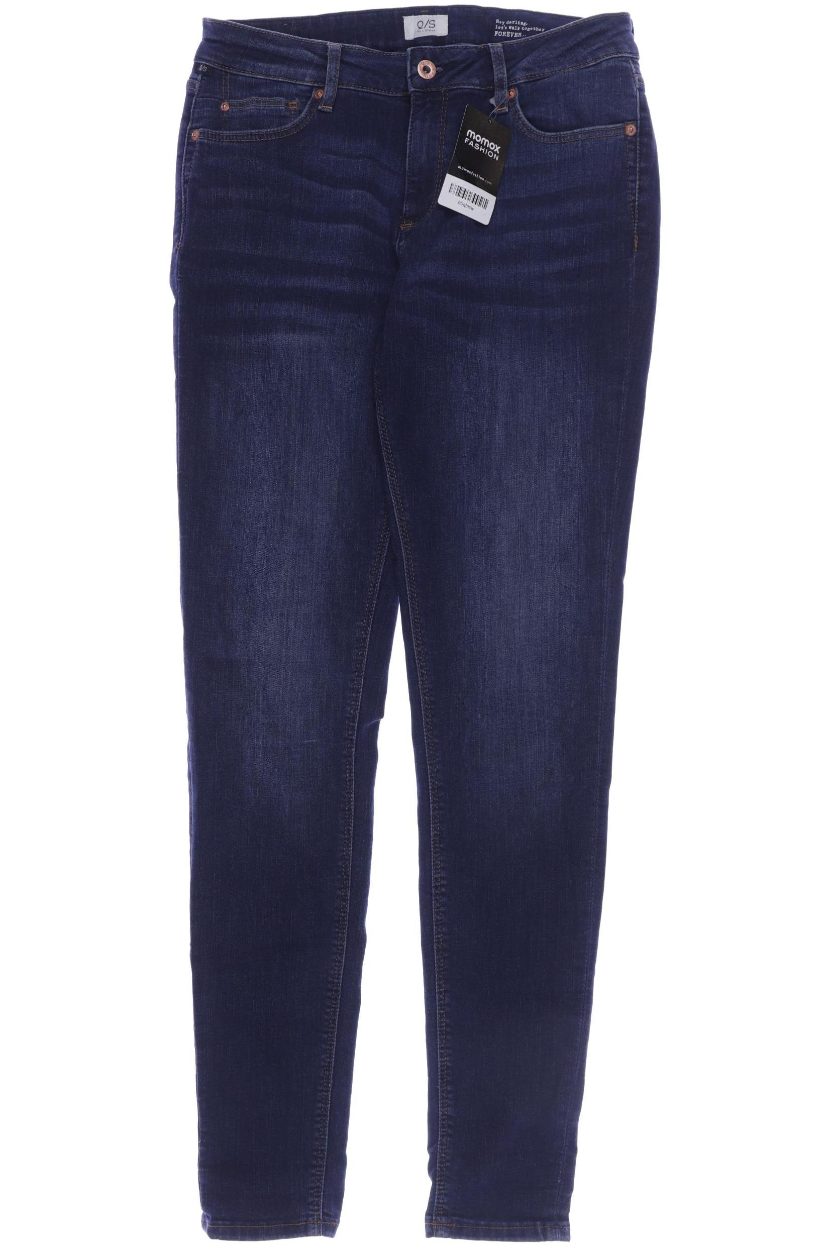 

s.Oliver Selection Damen Jeans, marineblau, Gr. 38