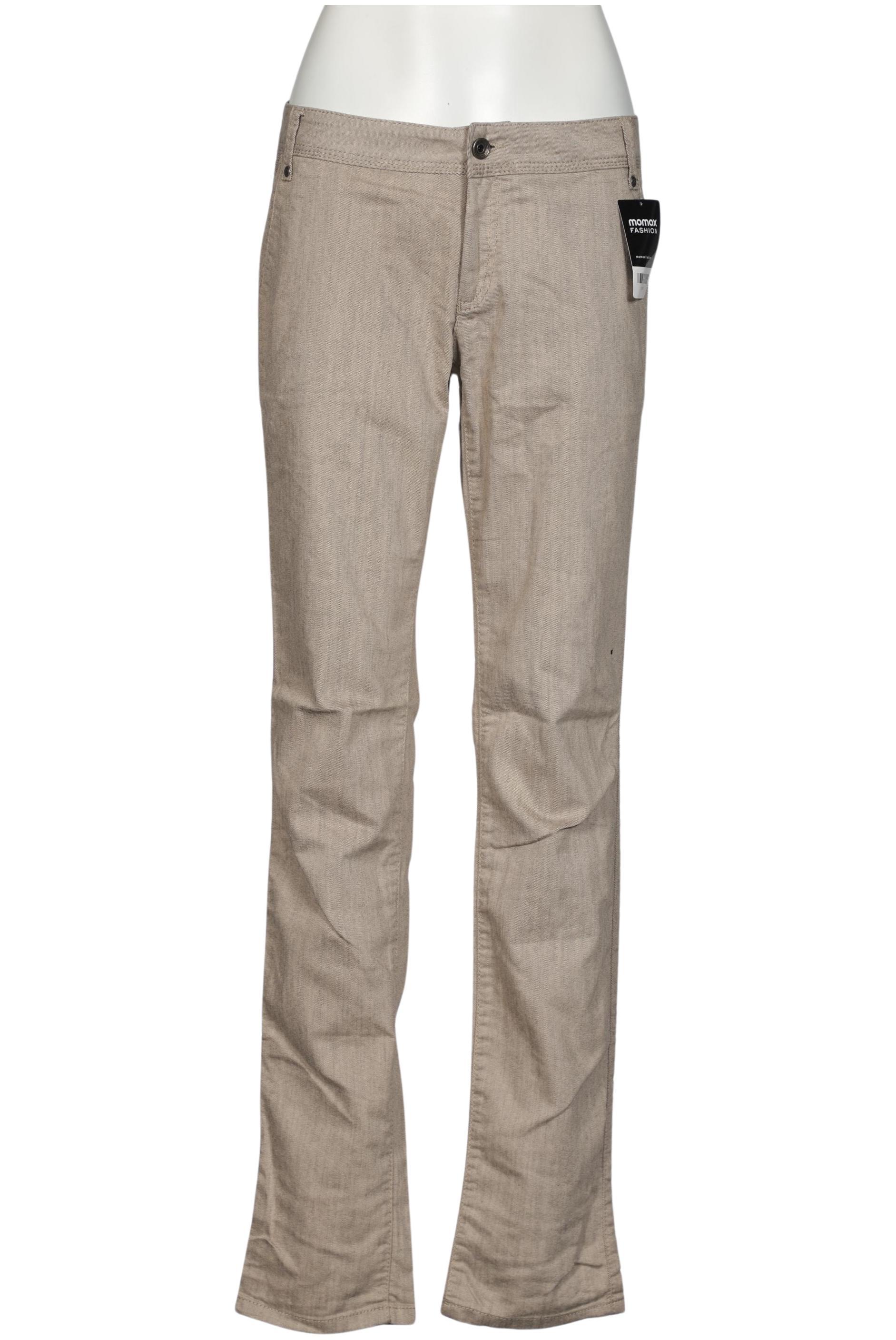 

s.Oliver Selection Damen Stoffhose, beige, Gr. 38