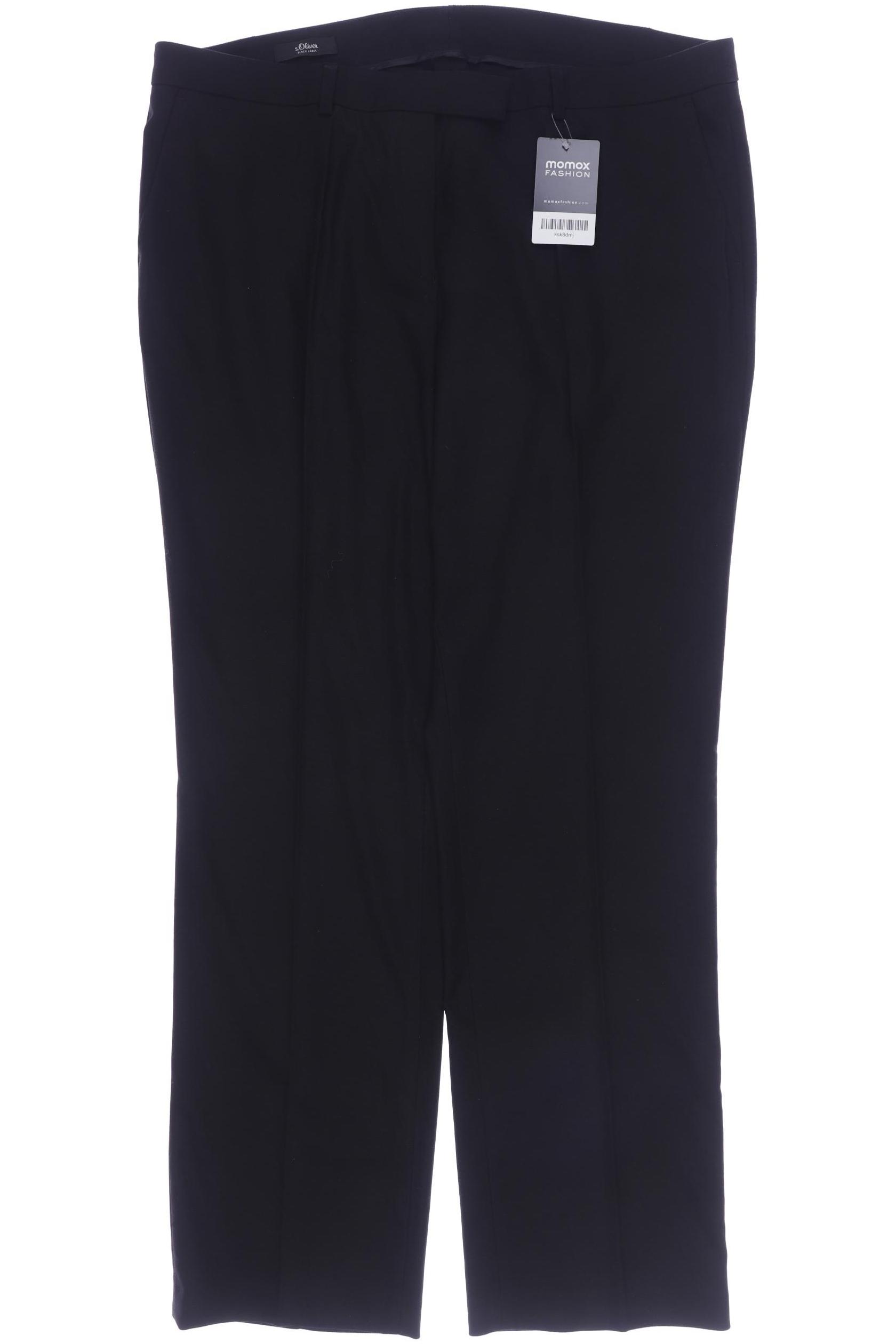 

s.Oliver Selection Damen Stoffhose, schwarz, Gr. 44