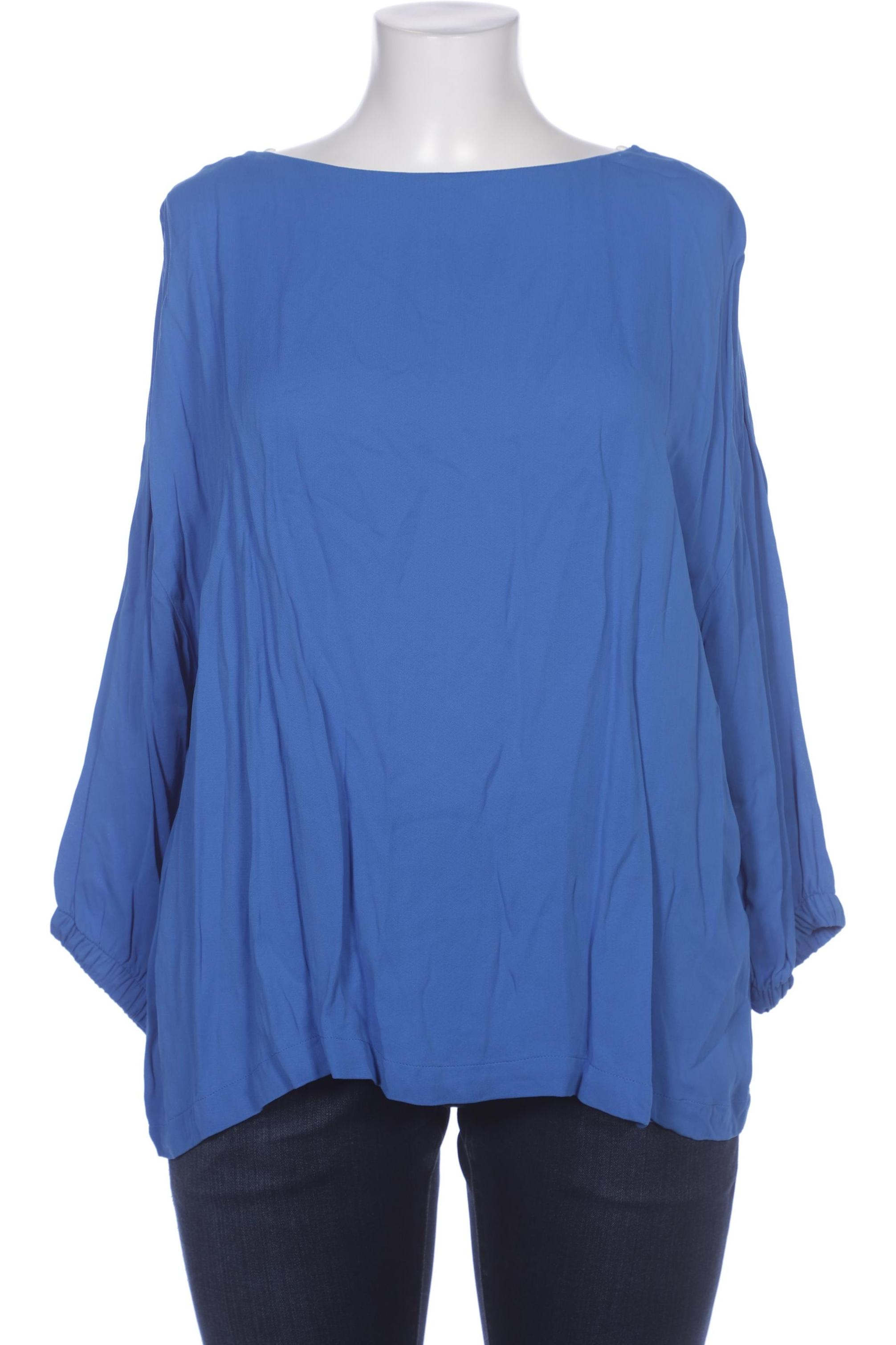 

s.Oliver Selection Damen Bluse, blau, Gr. 48