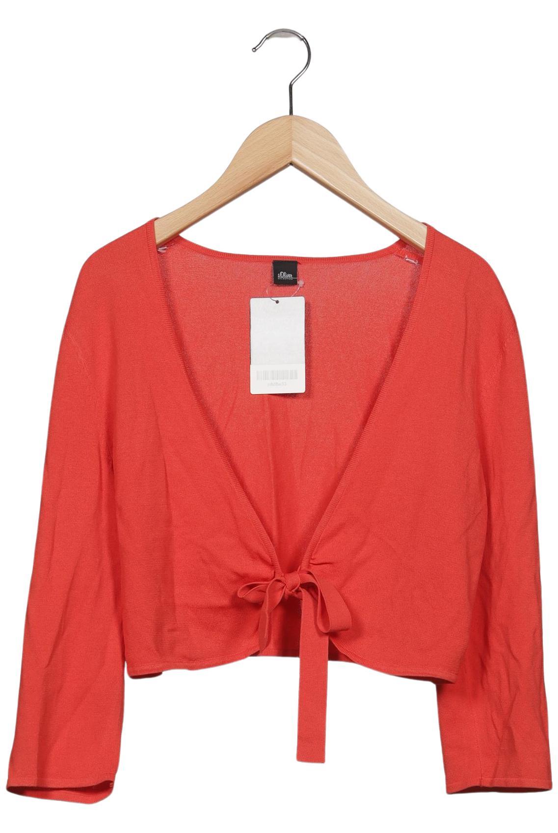 

s.Oliver Selection Damen Strickjacke, rot, Gr. 40