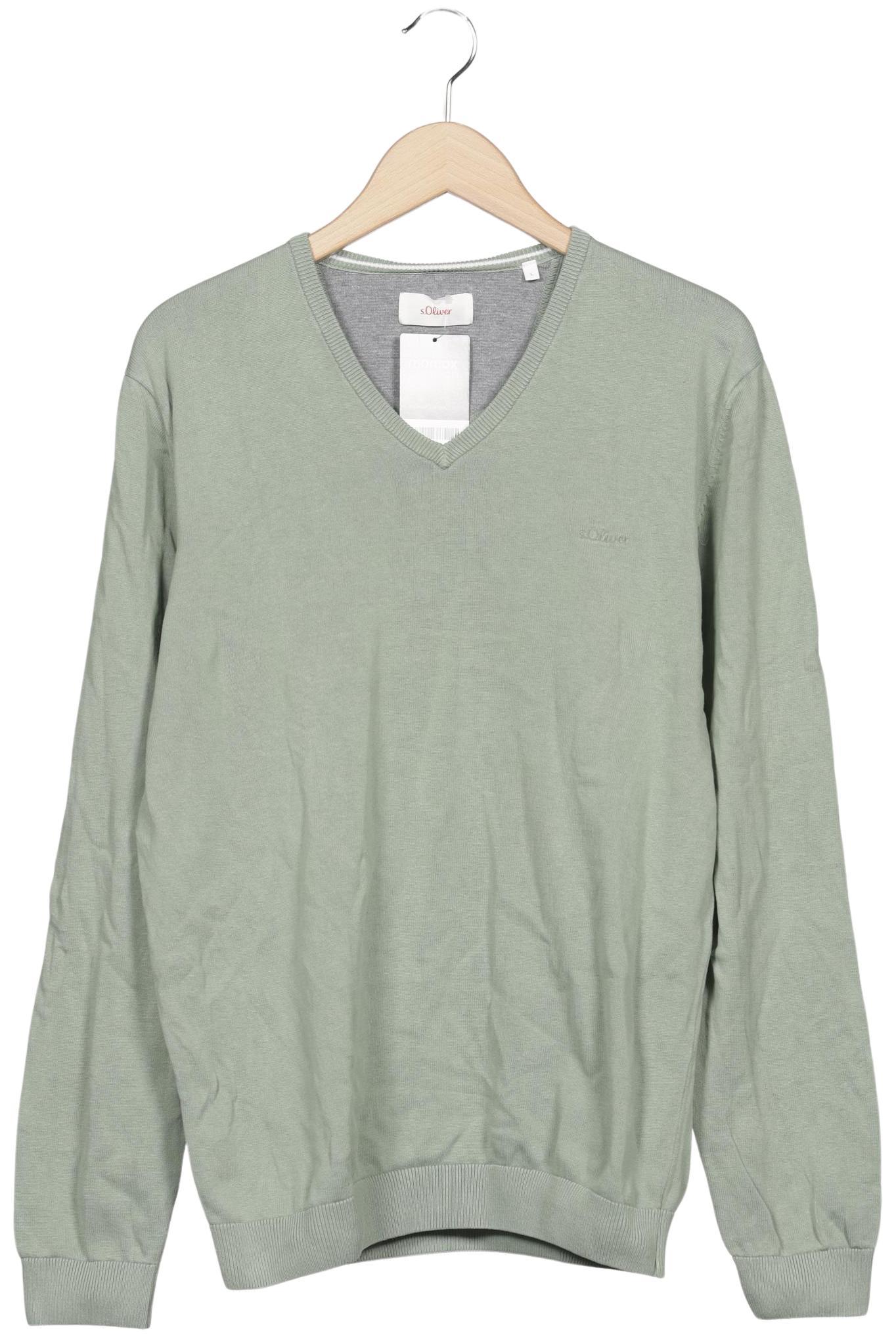 Thumbnail - s.Oliver Selection Herren Pullover, hellgrün, Gr. 52