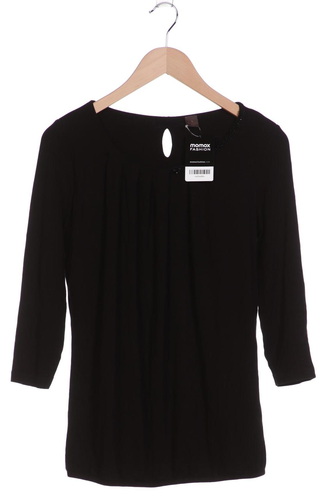 

s.Oliver Selection Damen Langarmshirt, schwarz, Gr. 38