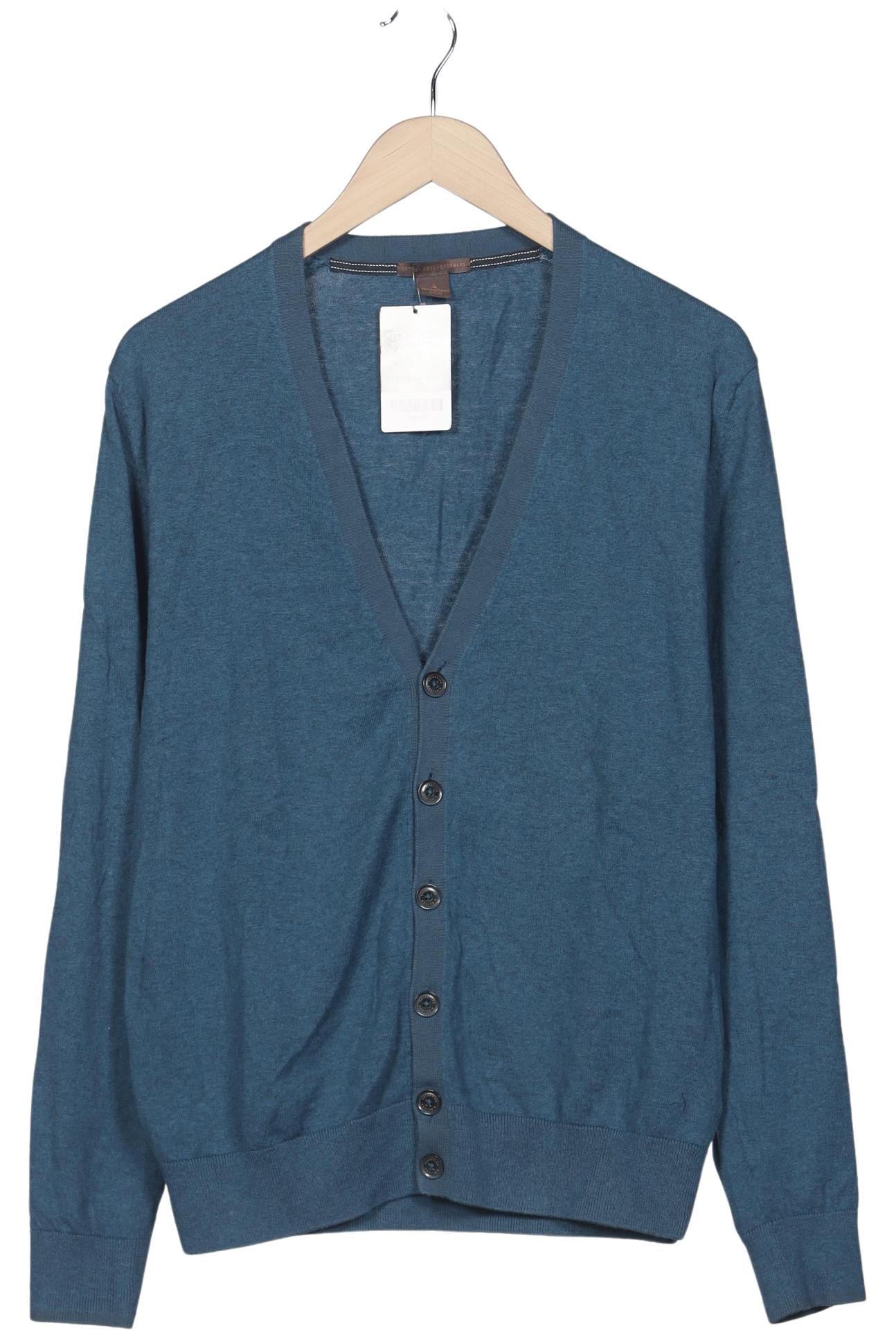 

s.Oliver Selection Herren Strickjacke, blau, Gr. 52