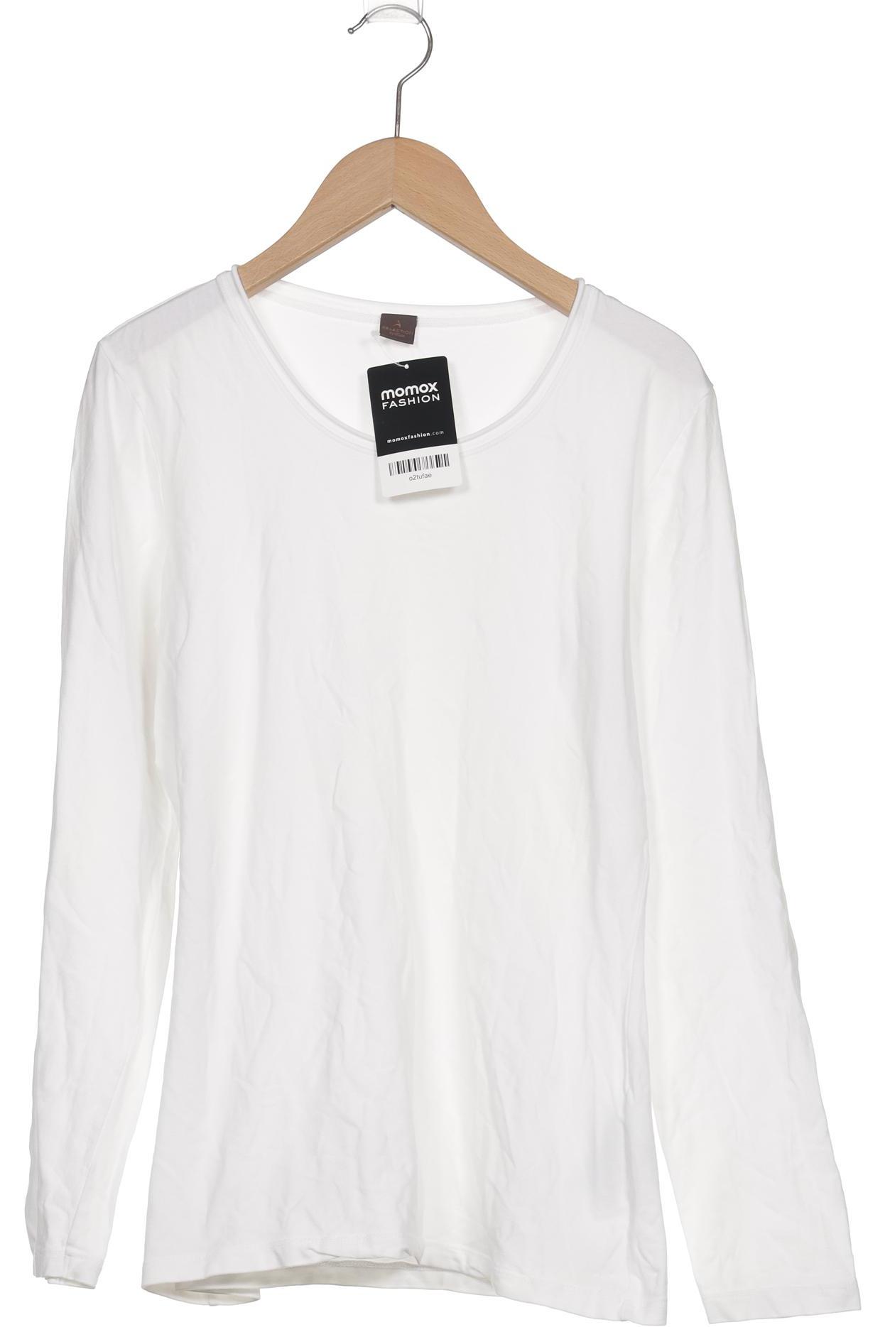 

s.Oliver Selection Damen Langarmshirt, weiß, Gr. 38