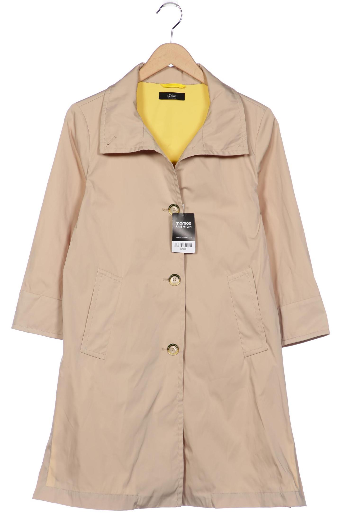 

s.Oliver Selection Damen Mantel, beige, Gr. 36