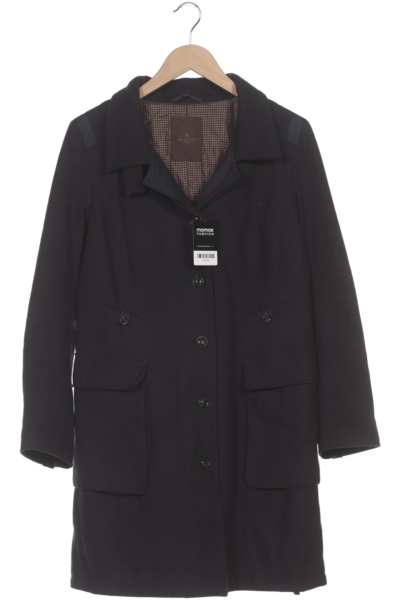 

s.Oliver Selection Damen Mantel, marineblau, Gr. 42