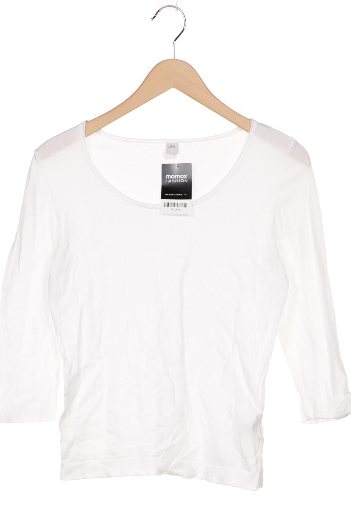 

s.Oliver Selection Damen Pullover, weiß