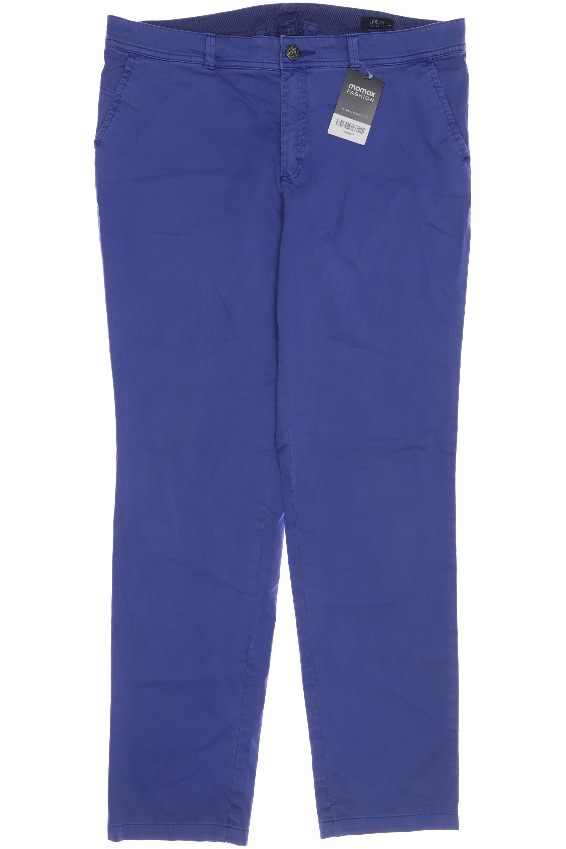 

s.Oliver Selection Damen Stoffhose, blau, Gr. 42