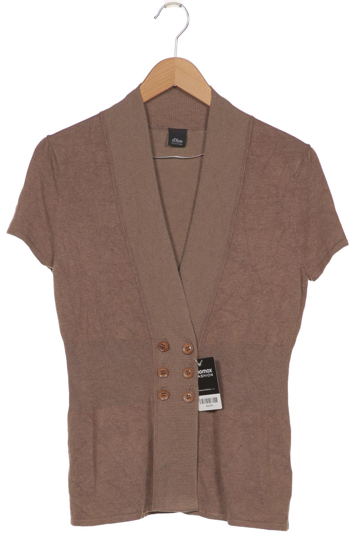 

s.Oliver Selection Damen Strickjacke, braun