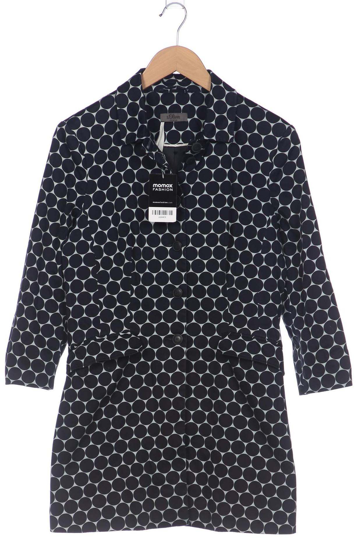 

s.Oliver Selection Damen Mantel, marineblau, Gr. 38