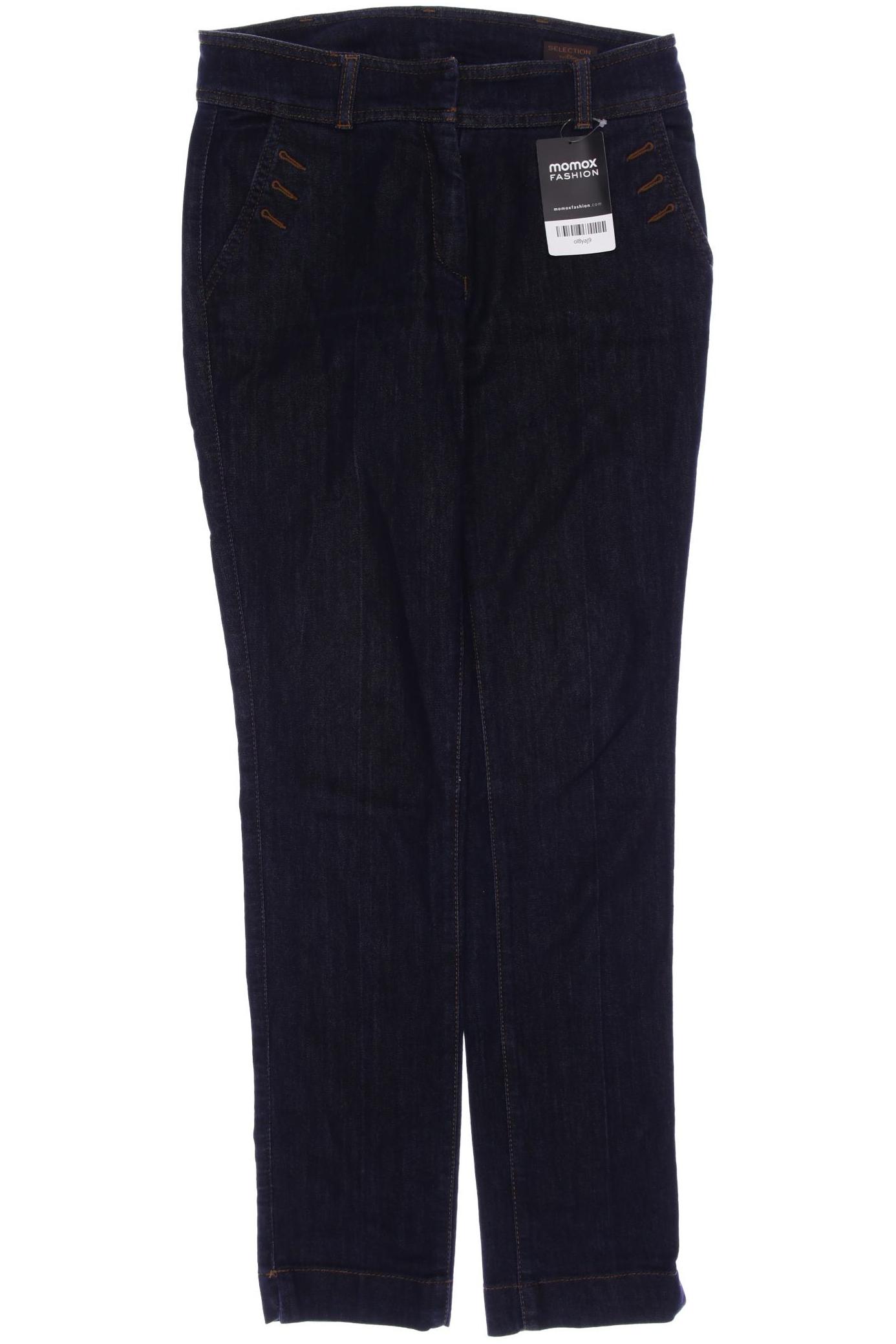 

s.Oliver Selection Damen Jeans, marineblau