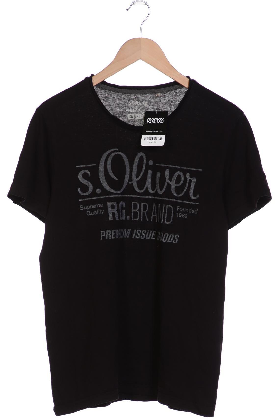 

s.Oliver Selection Herren T-Shirt, schwarz