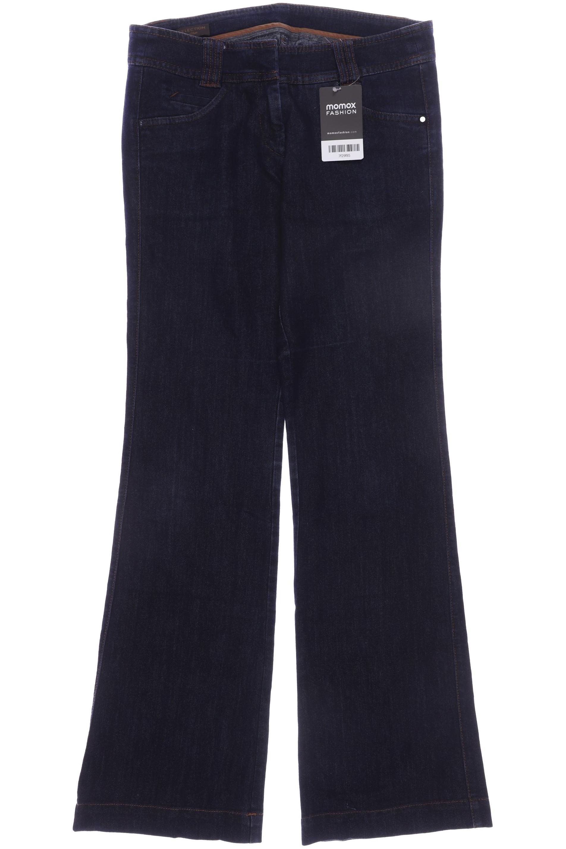 

s.Oliver Selection Damen Jeans, marineblau