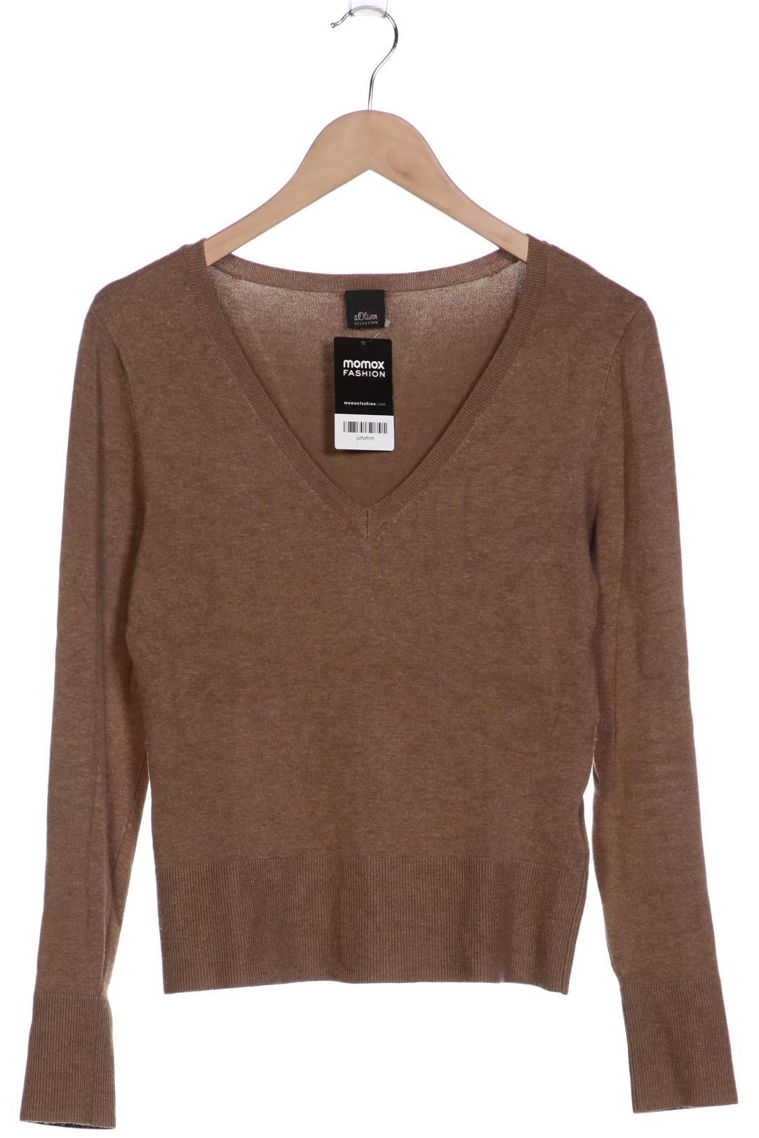 

s.Oliver Selection Damen Pullover, braun, Gr. 36