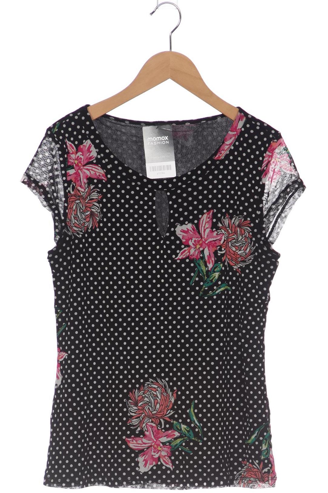 

s.Oliver Selection Damen T-Shirt, schwarz, Gr. 40